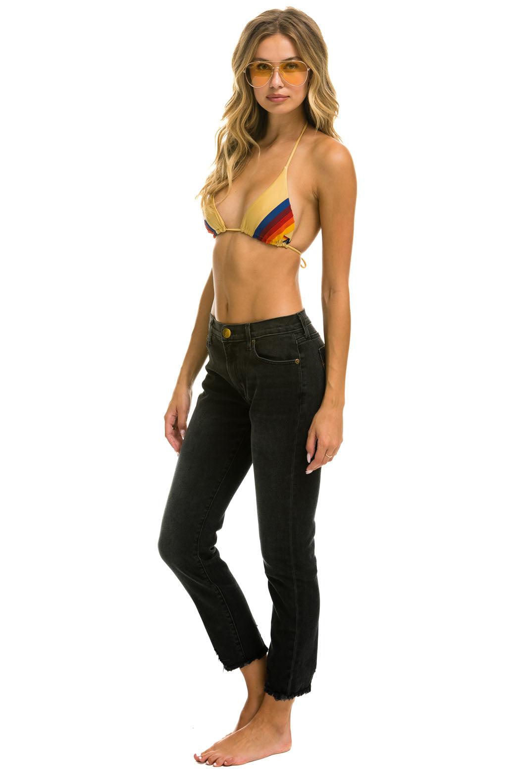 MID RISE SLIM SURFER JEAN - VINTAGE BLACK Female Product Image