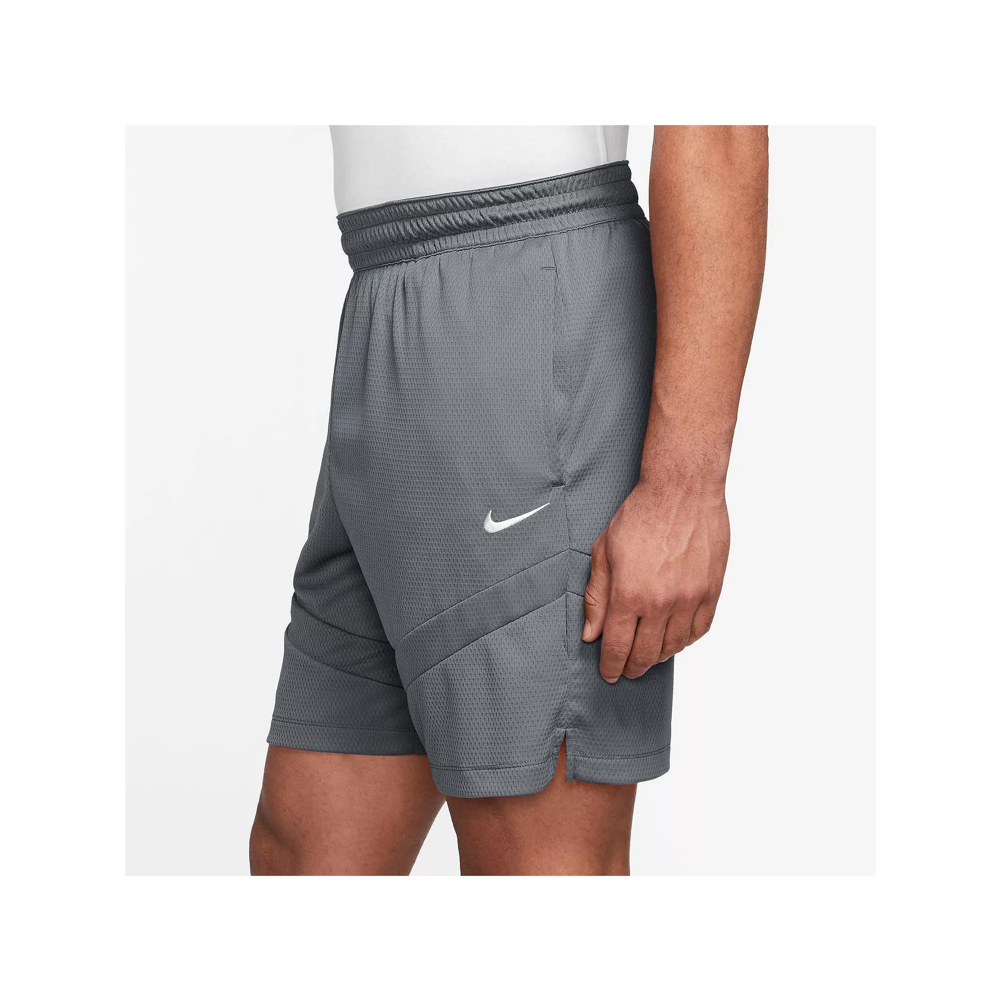 Men's Nike Dri-FIT Icon 8-in. Basketball Short, Size: Small, Black Navy Product Image