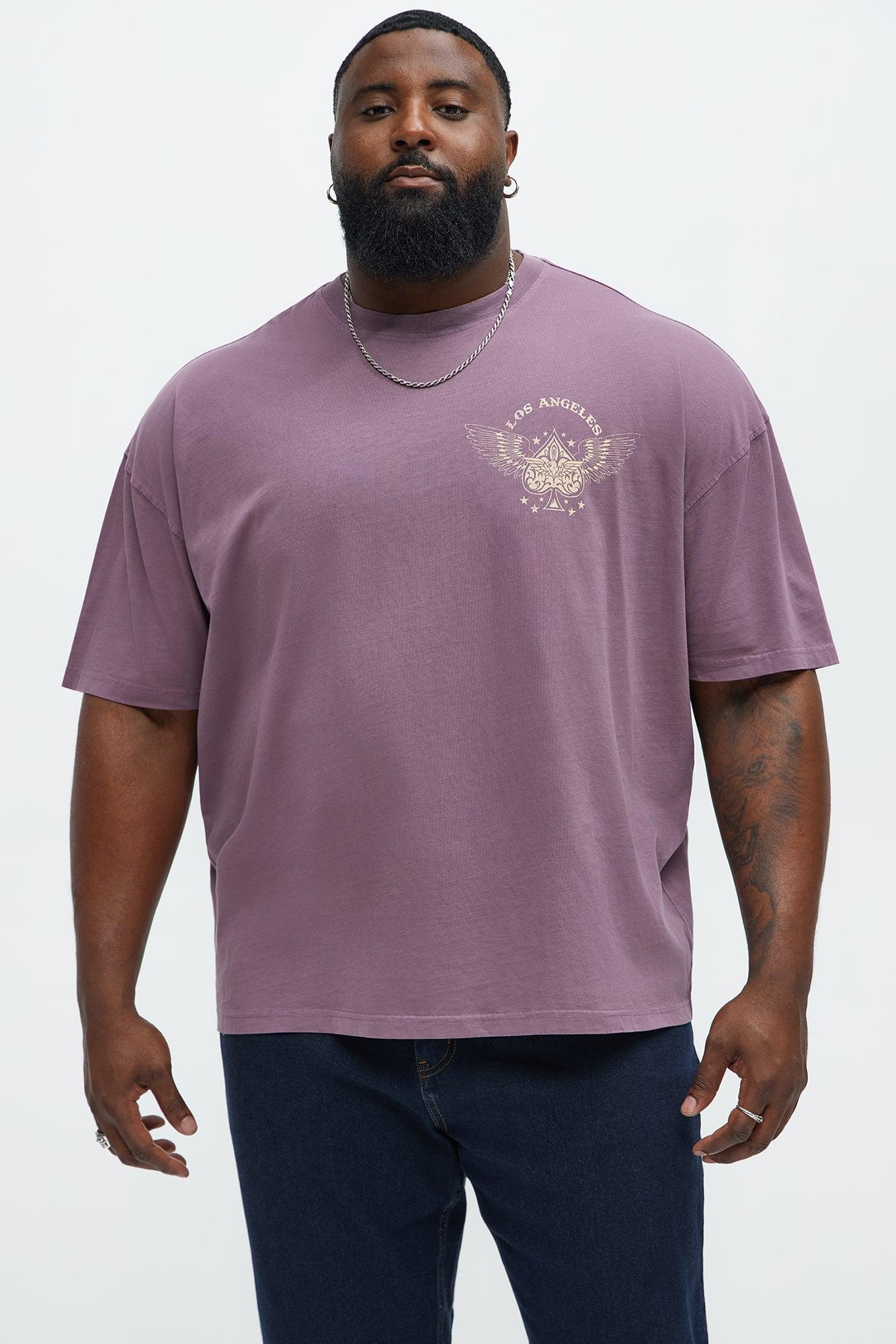 West Coast Race Team Oversized Short Sleeve Tee - Purple Product Image