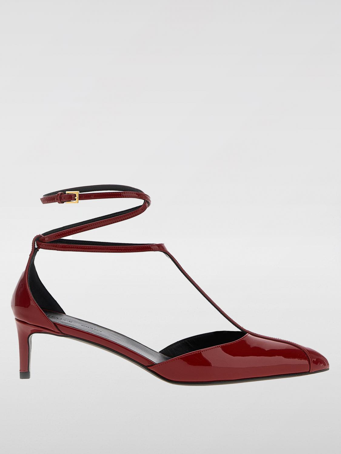 KHAITE Mia 45 Patent Leather Pumps In Red Product Image
