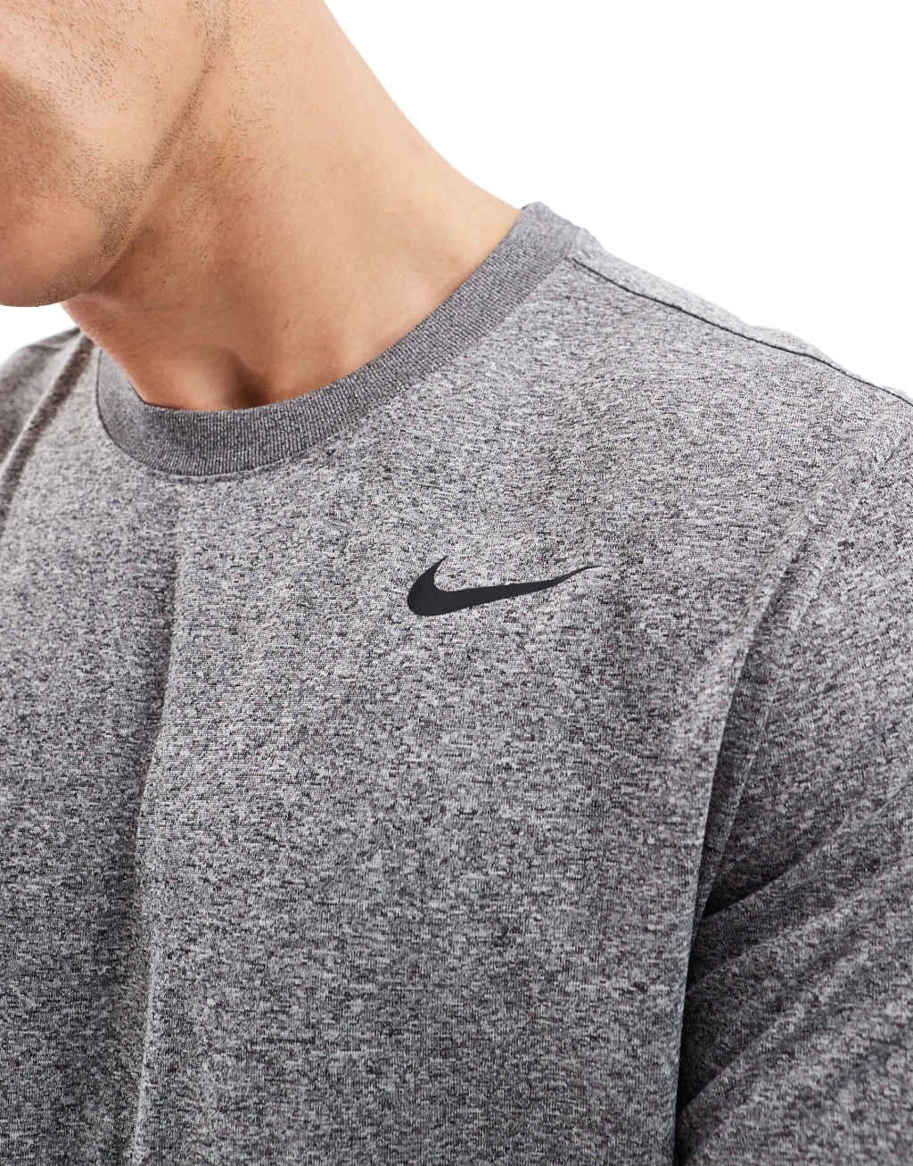 Nike Training Dri-Fit Reset t-shirt in gray Product Image