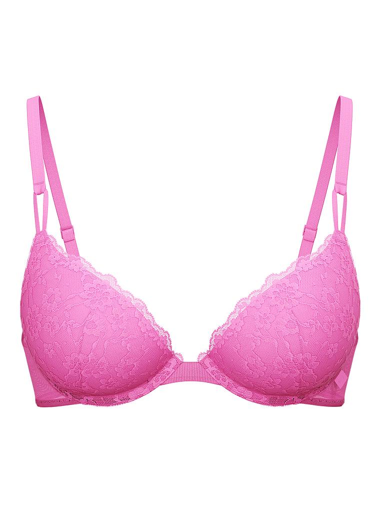 Sexy Tee Posey Lace Push-Up Bra Product Image