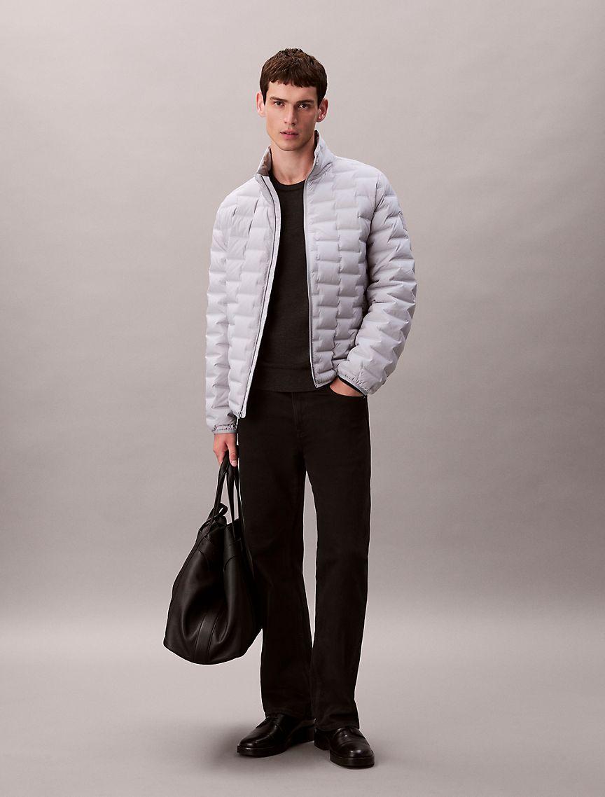 Lightweight Quilted Goose Down Puffer Jacket Product Image