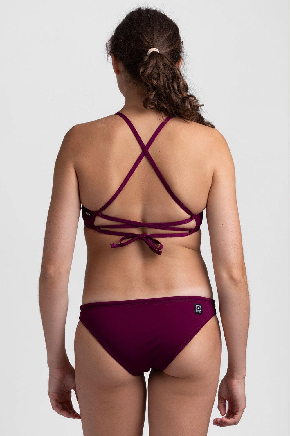 Midl Bikini Bottom - Cabernet Female Product Image