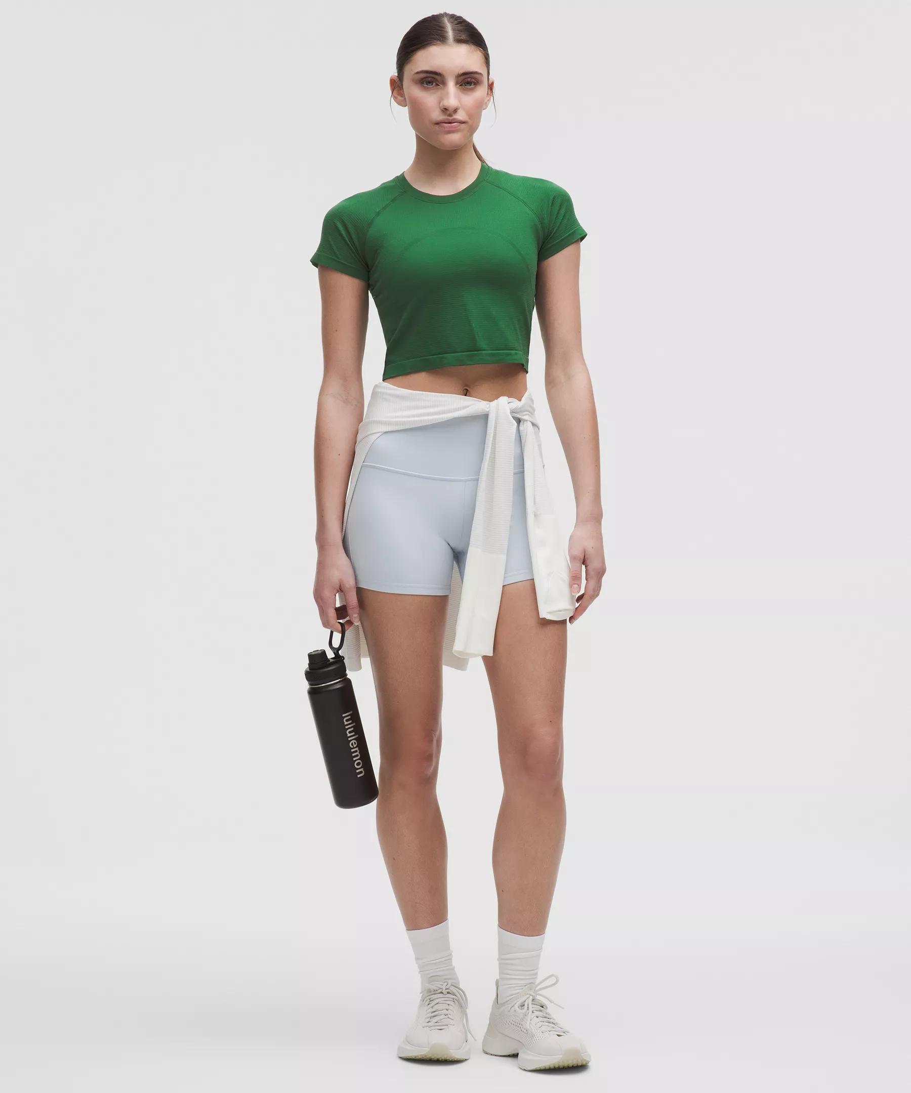 Swiftly Tech Cropped Short-Sleeve Shirt 2.0 Product Image