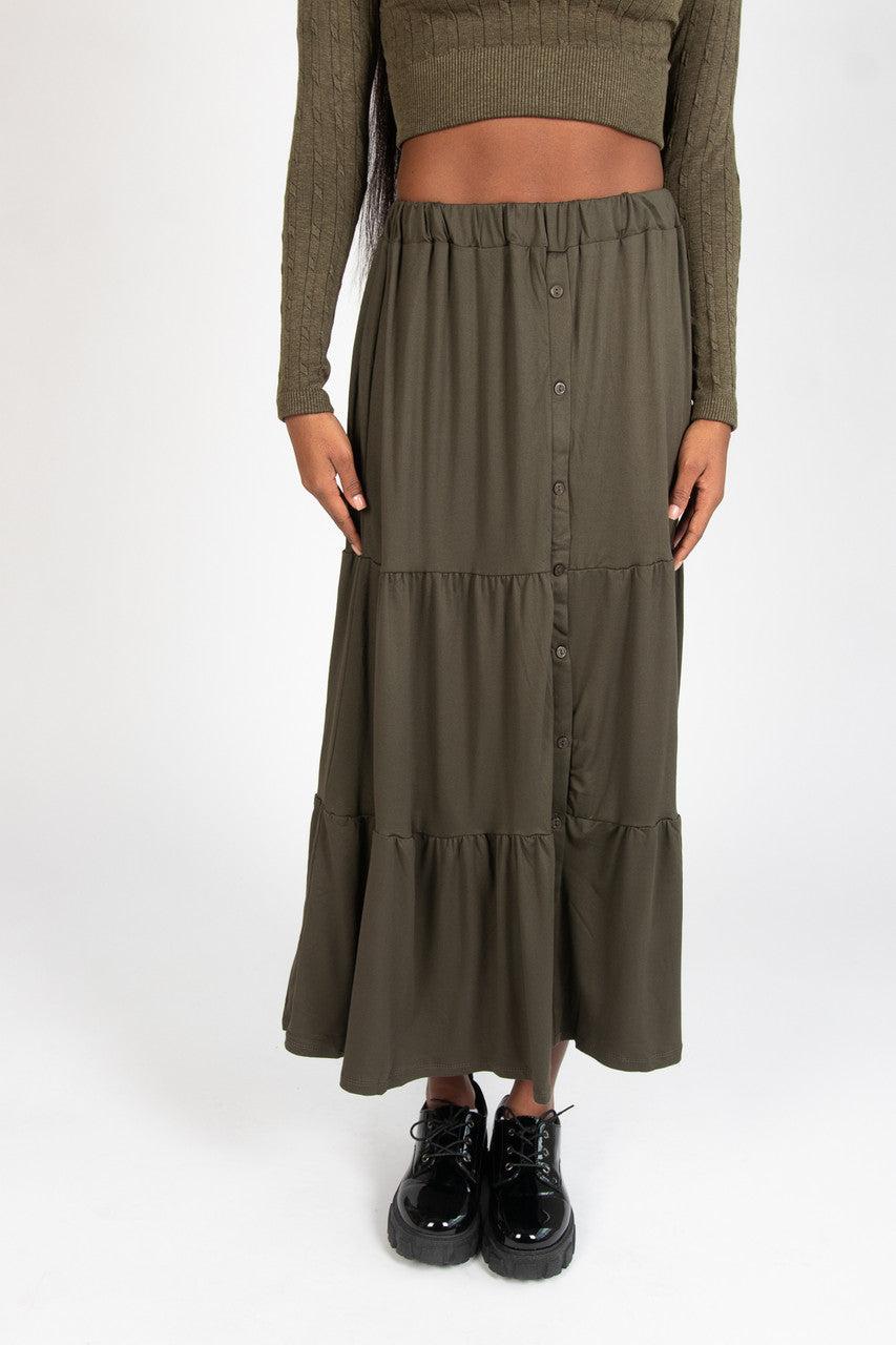 Cable Knit Mock Neck Crop Top Product Image