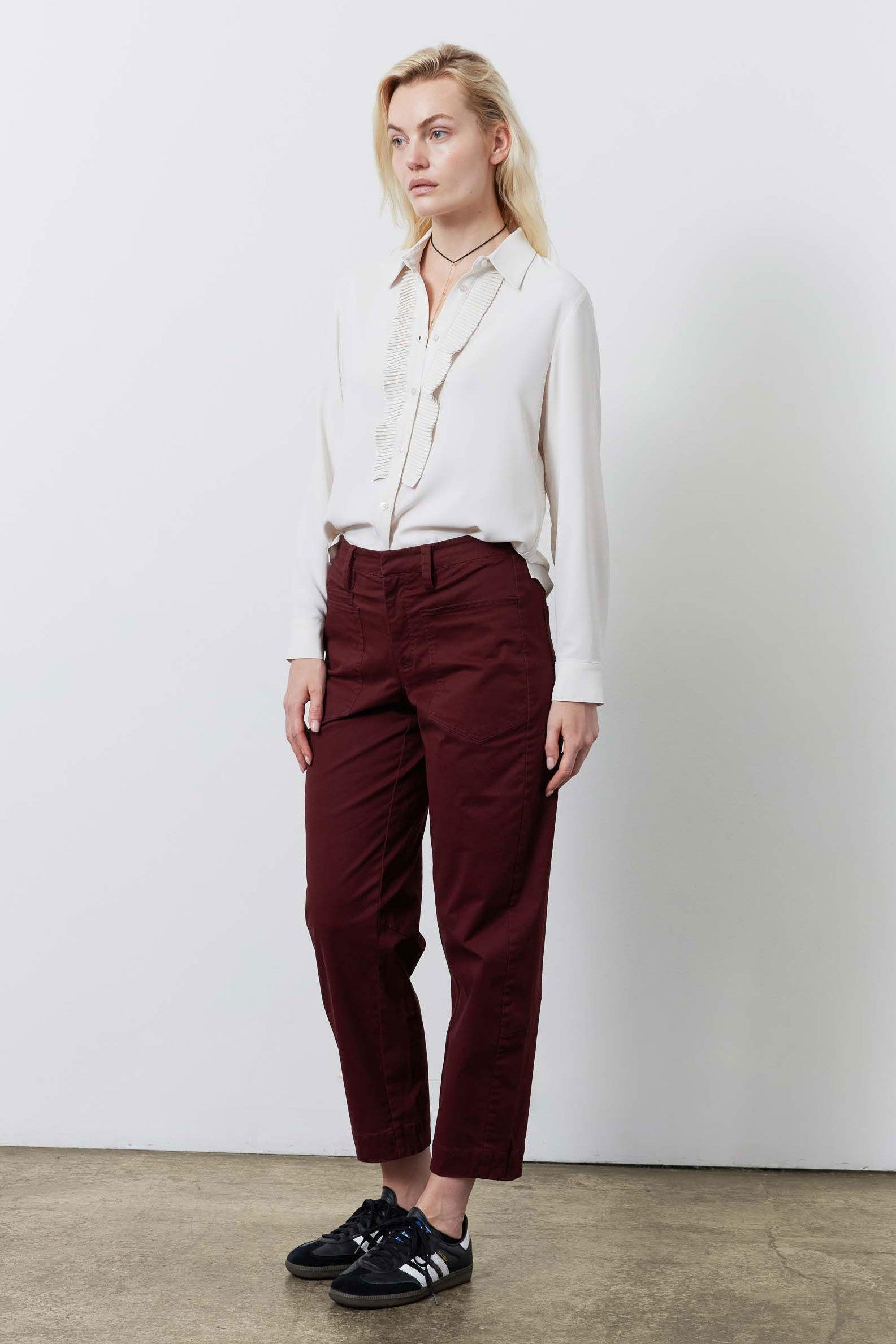 The Slouchy Soft Twill Pants Product Image