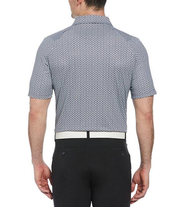 Callaway Big & Tall Trademark Printed Short Sleeve Golf Polo Shirt Product Image