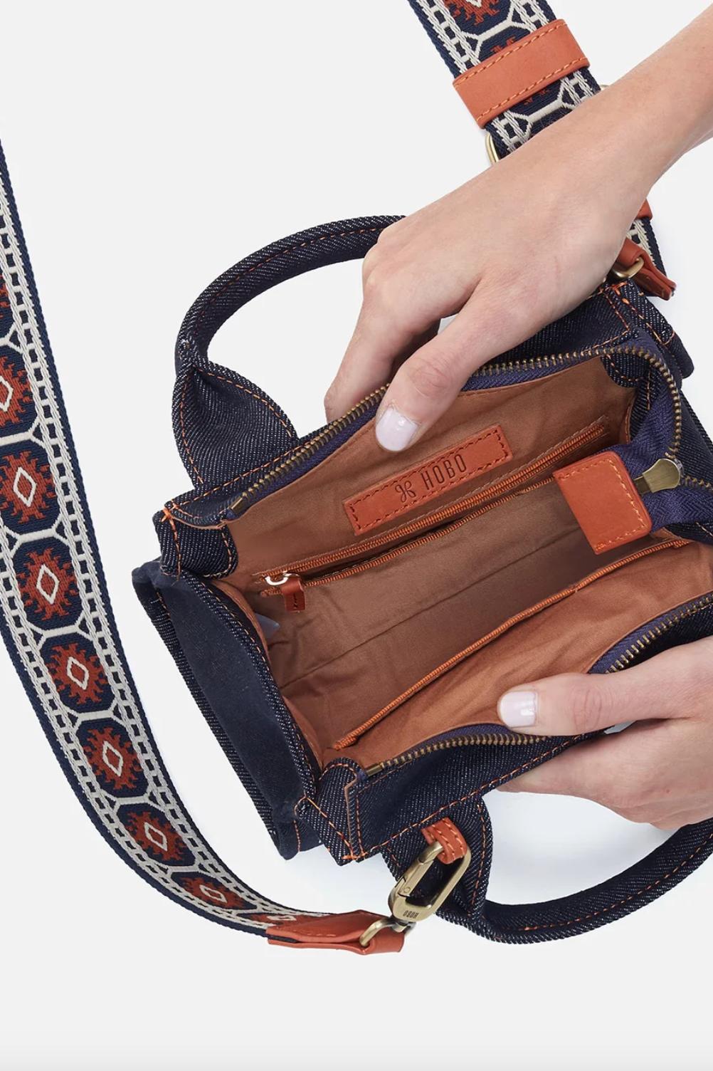 Cass Denim Small Tote Product Image