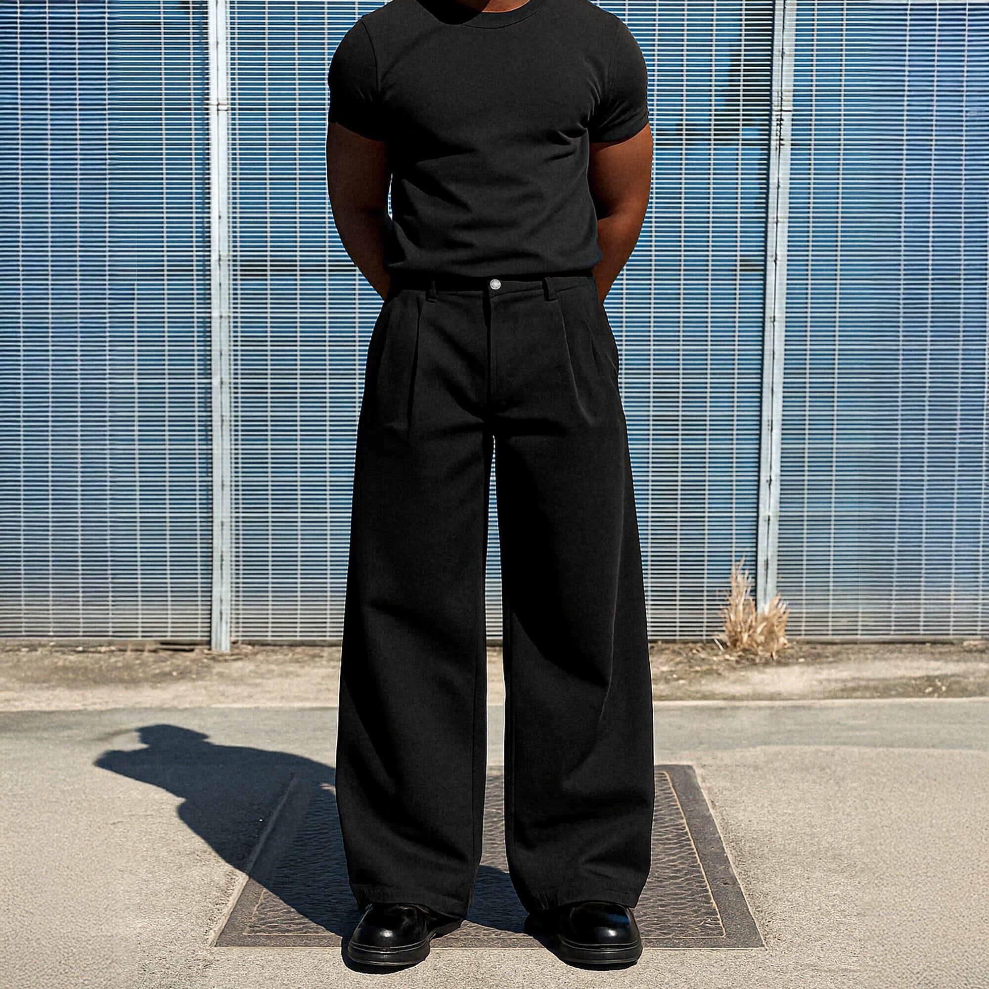 Shibuya Pleated Pants | Baggy, Wide-Leg Product Image