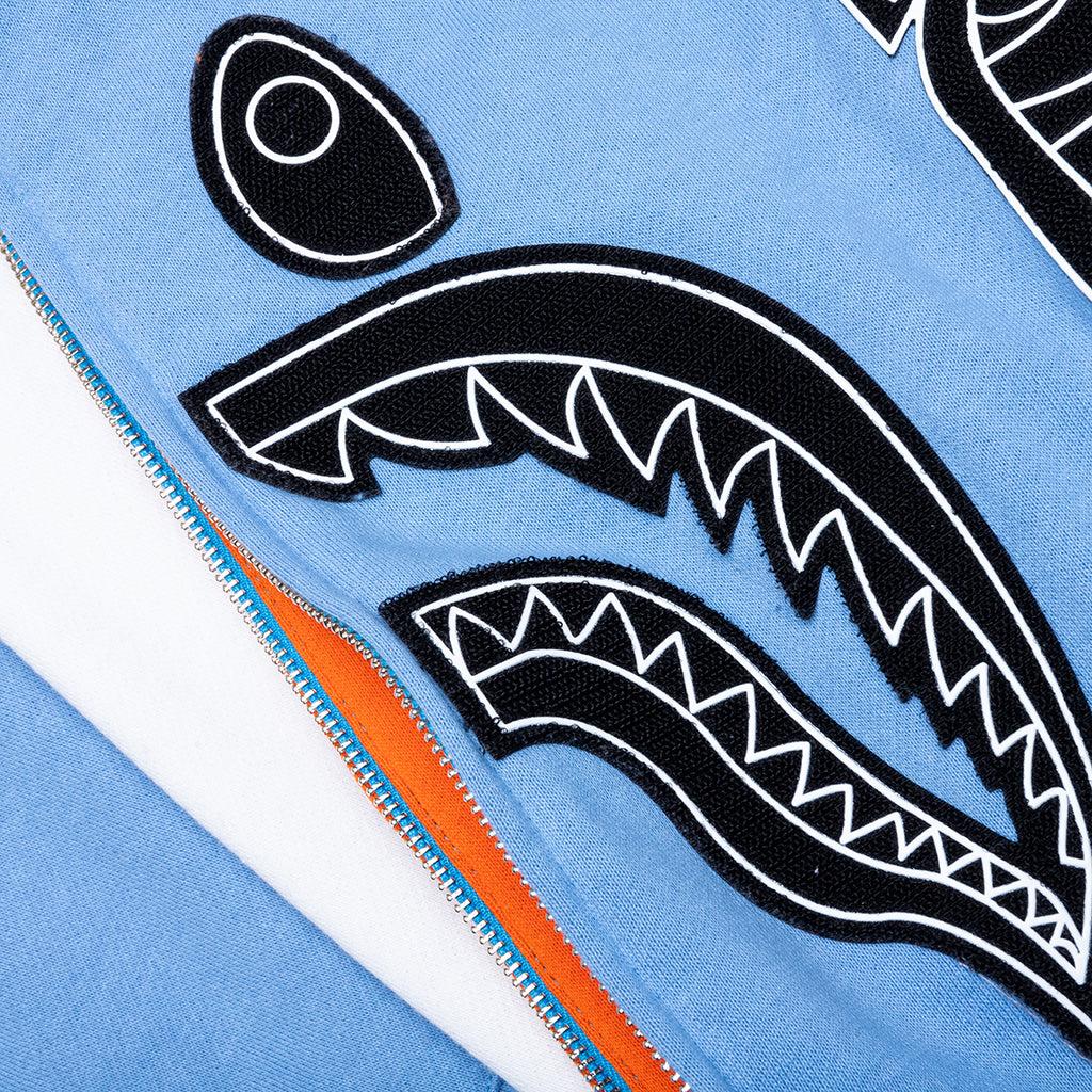 Shark Full Zip Hoodie Indonesia - Blue Male Product Image