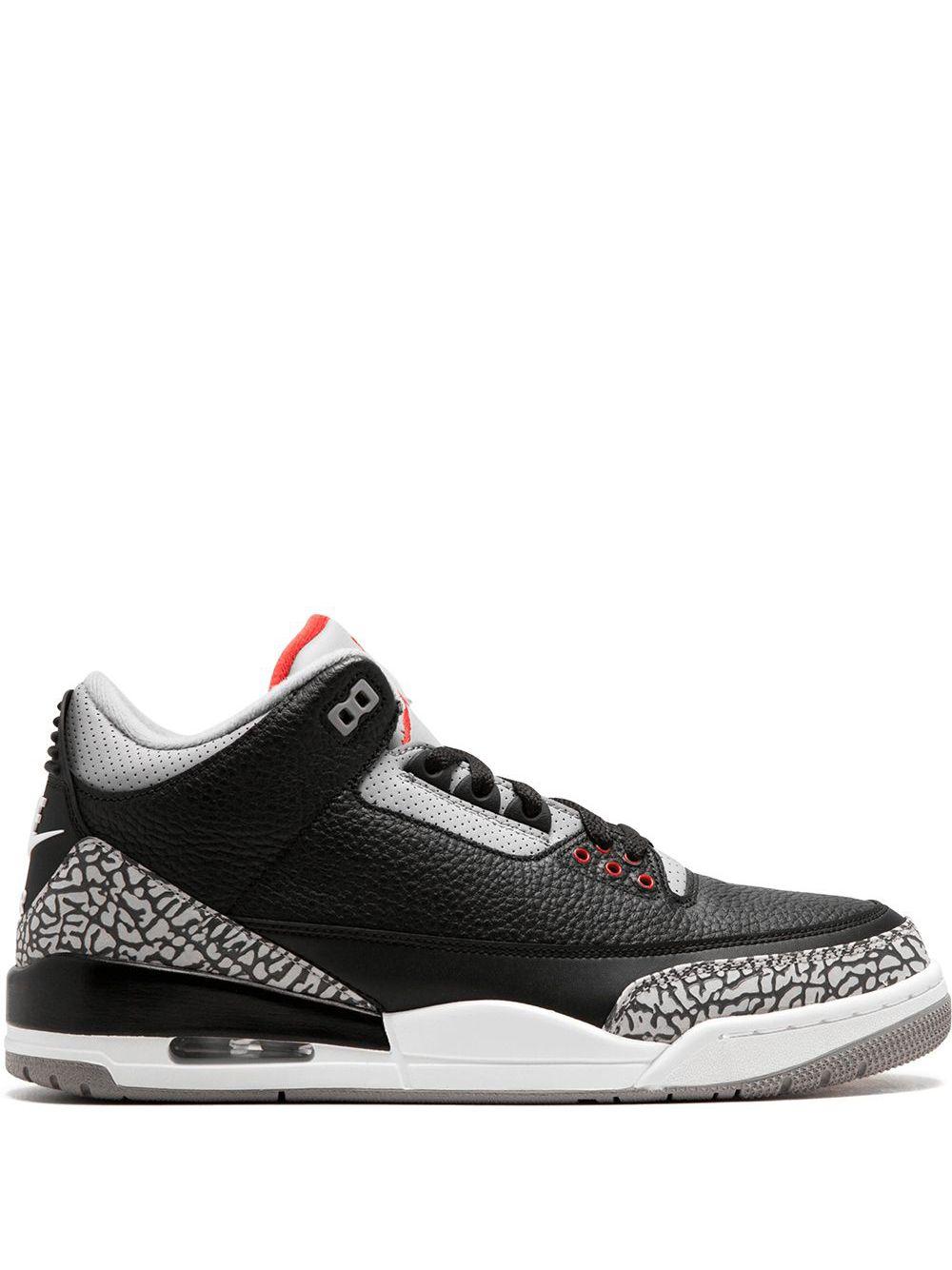 Air Jordan 3 Retro OG "Black/Cement" sneakers Product Image