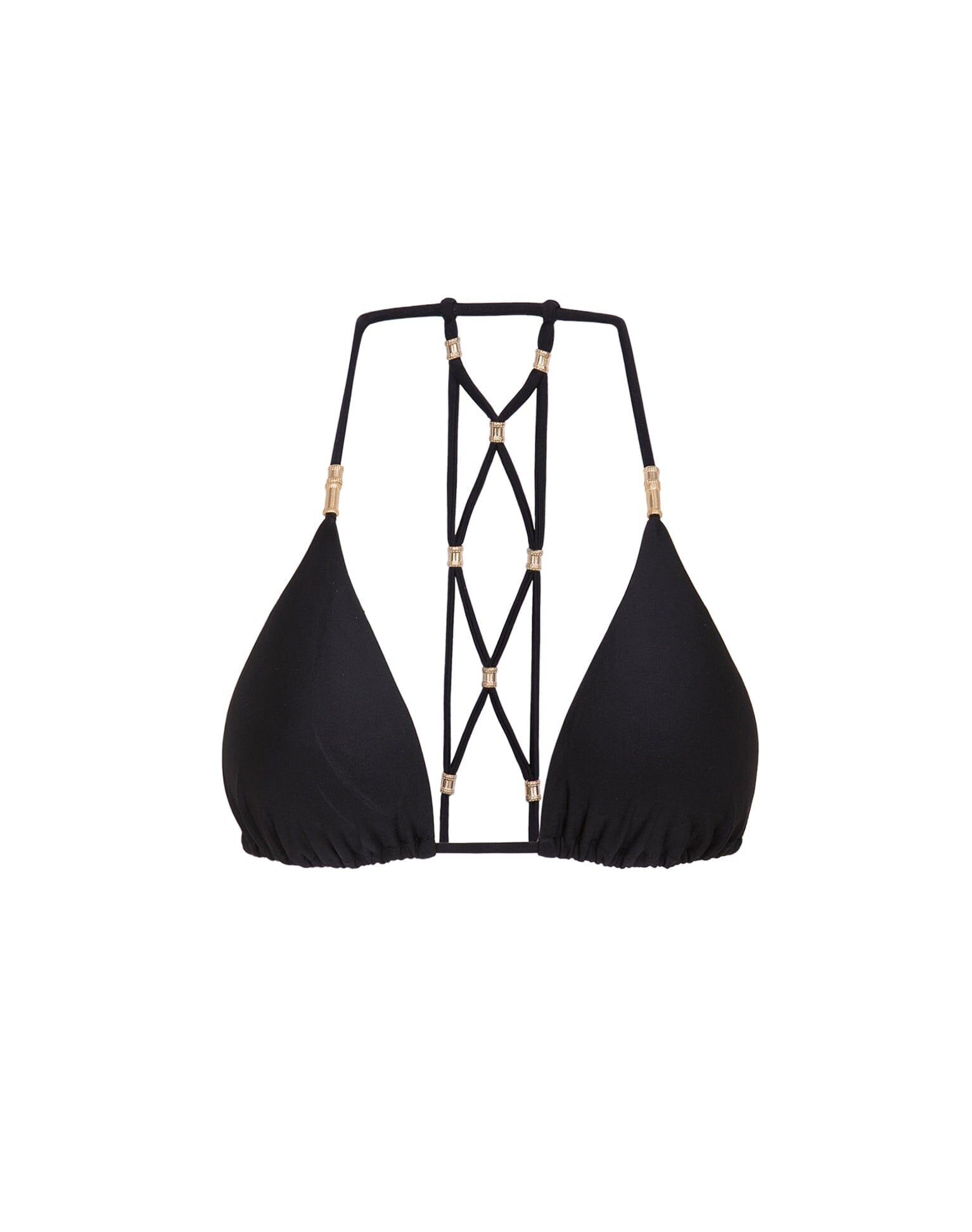 Lucy Triangle Top - Black Product Image
