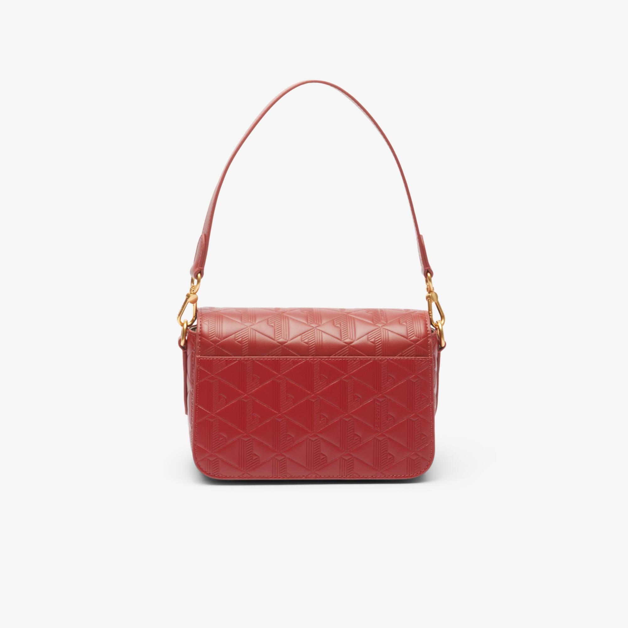 Maheki Embossed Leather Shoulder Bag Product Image