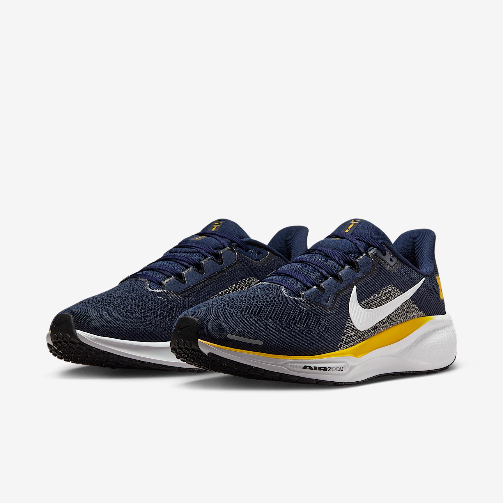 Michigan Pegasus 41 Men's Nike College Road Running Shoes Product Image