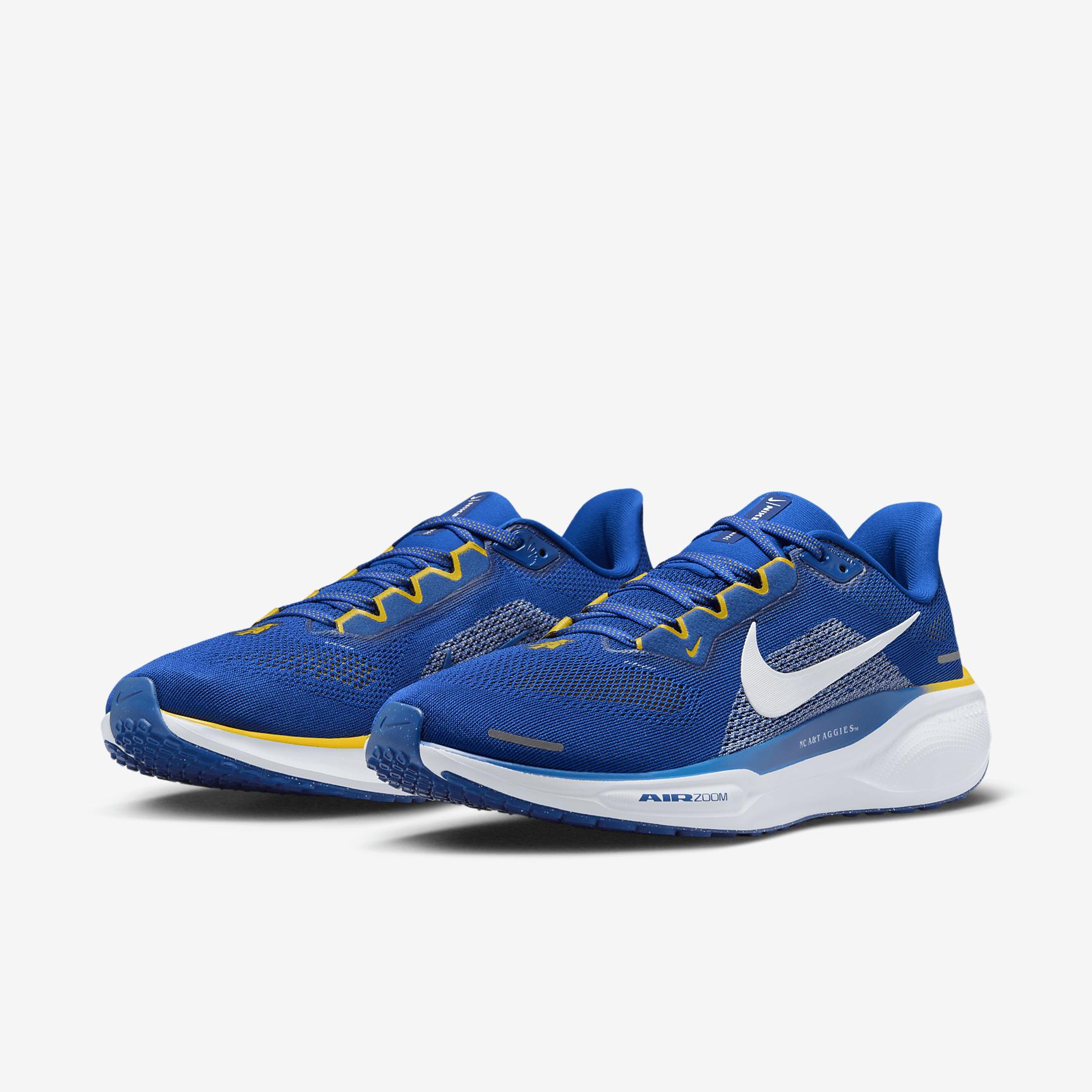 North Carolina A&T Pegasus 41 Men's Nike College Road Running Shoes Product Image