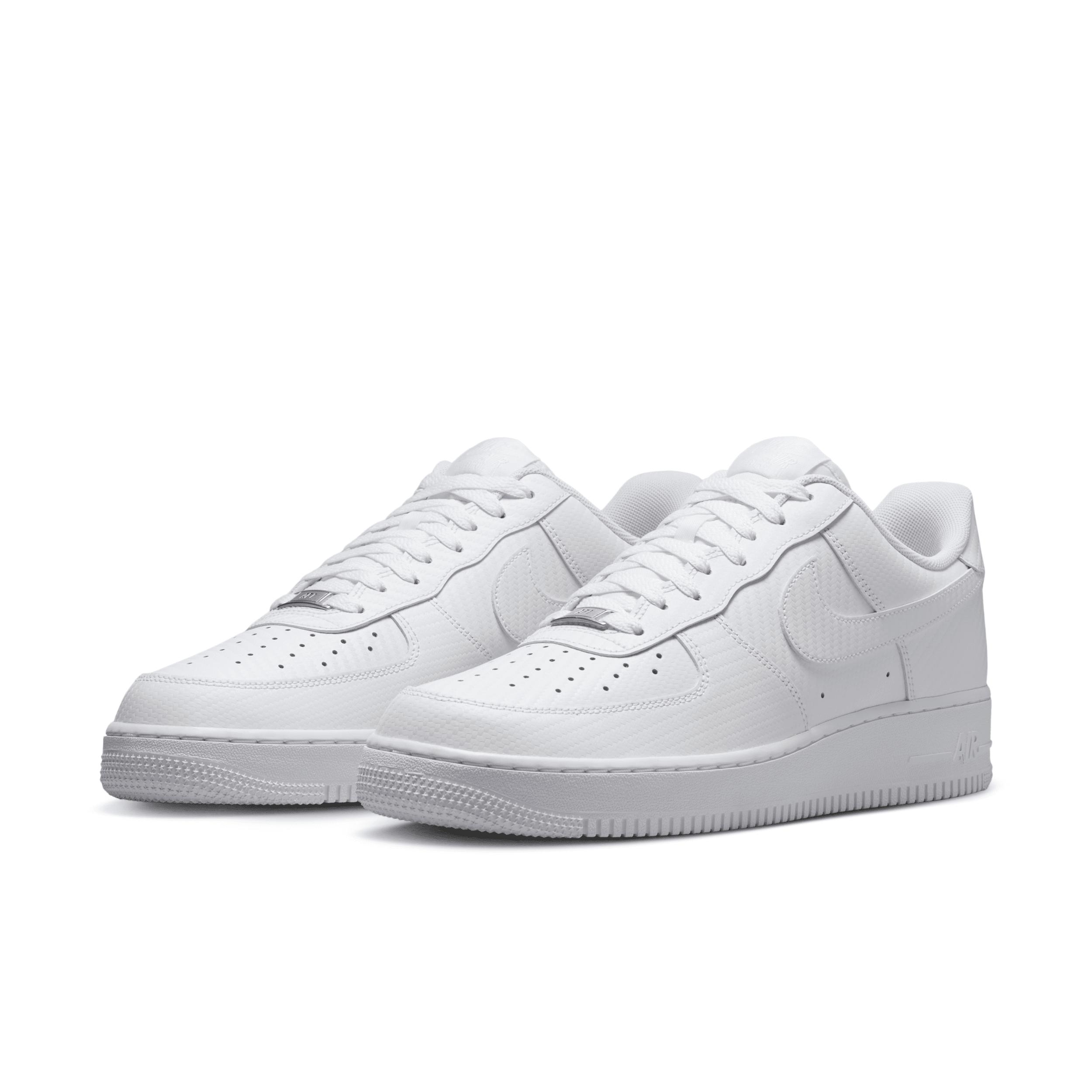 Nike Mens Nike Air Force 1 07 TWT - Mens Shoes White/White Product Image
