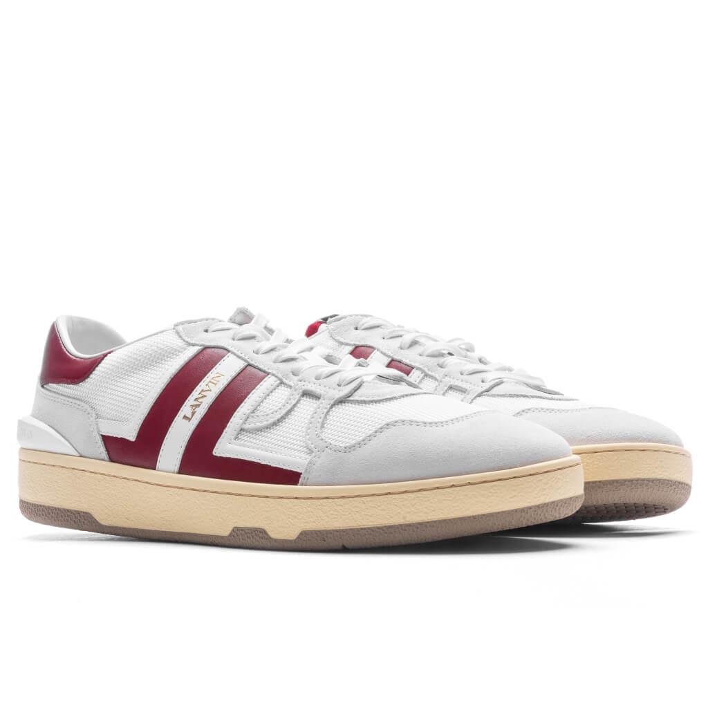 Clay Low Top - White/Burgundy Male Product Image