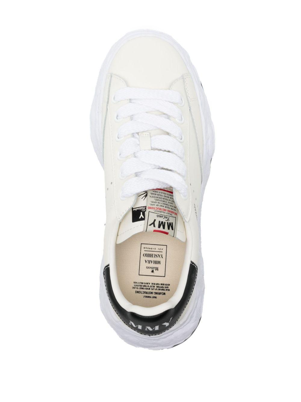 Charles lace-up leather sneakers Product Image