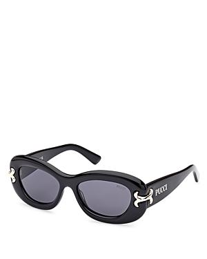 Womens 52MM Oval Sunglasses Product Image
