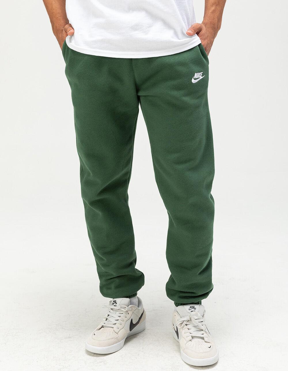 NIKE Sportswear Club Fleece Mens Sweatpants - DK GREEN Product Image