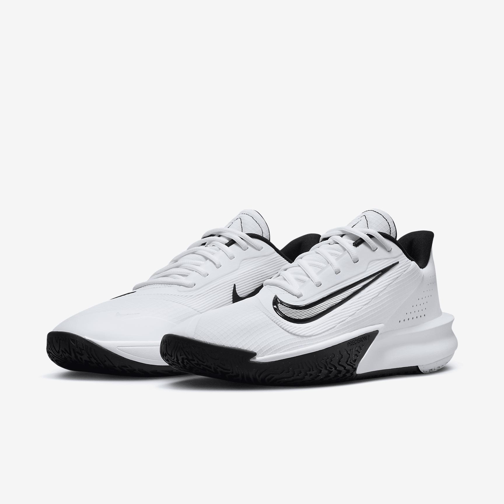 Nike Mens Precision 7 Basketball Shoes | FN4322-101 Product Image
