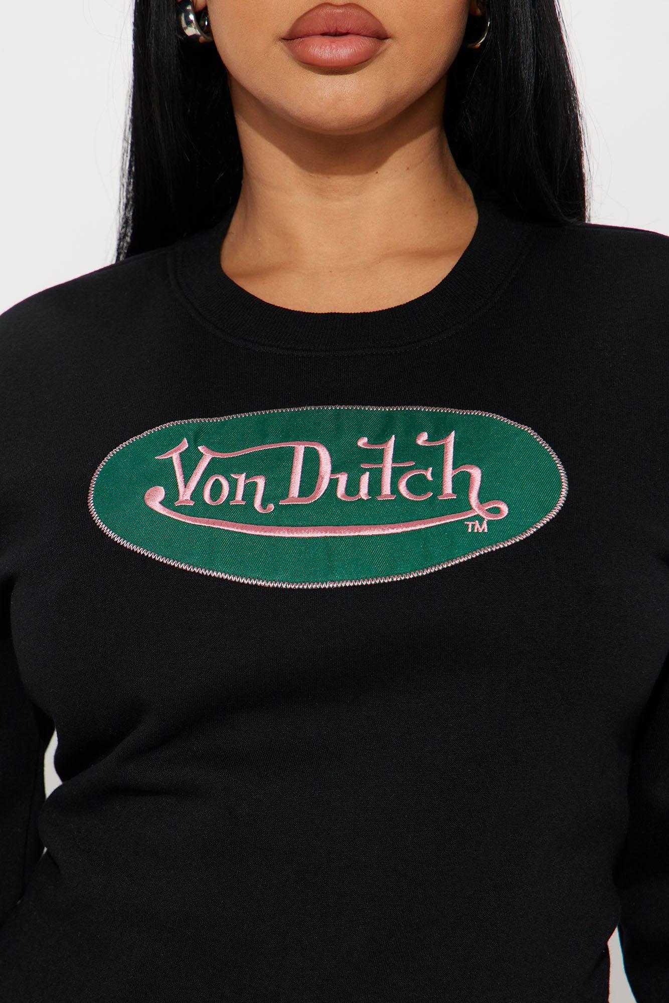 Von Dutch Patch Crewneck Sweatshirt - Black/combo Product Image