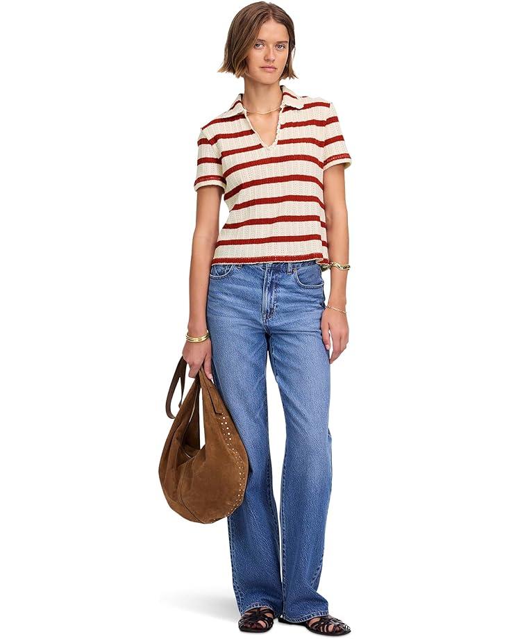 Women's Madewell Bali Crochet Polo Product Image