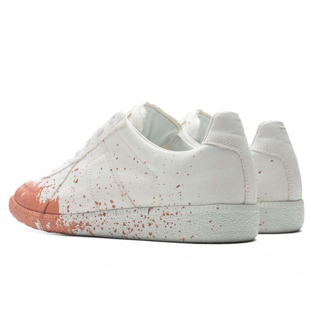 Replica Paint Splatter Sneakers - White/Coquille Male Product Image