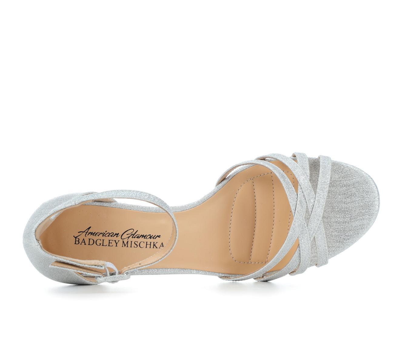 Women's American Glamour BadgleyM Jemi Special Occasion Wedge Sandals Product Image