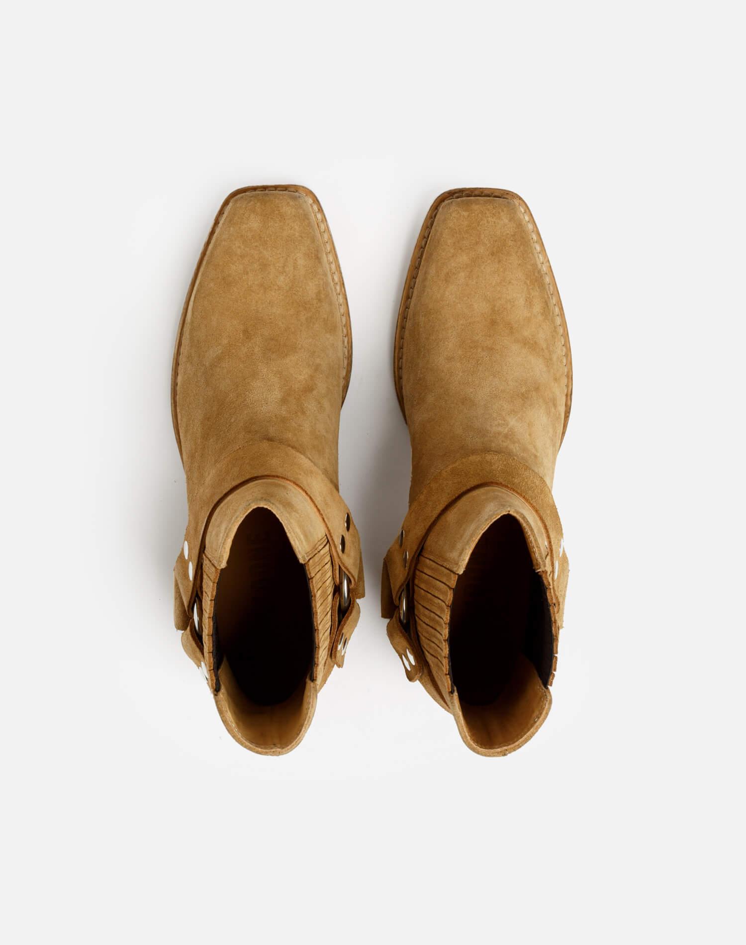 Cavalry Boot - Caramel Suede Female Product Image
