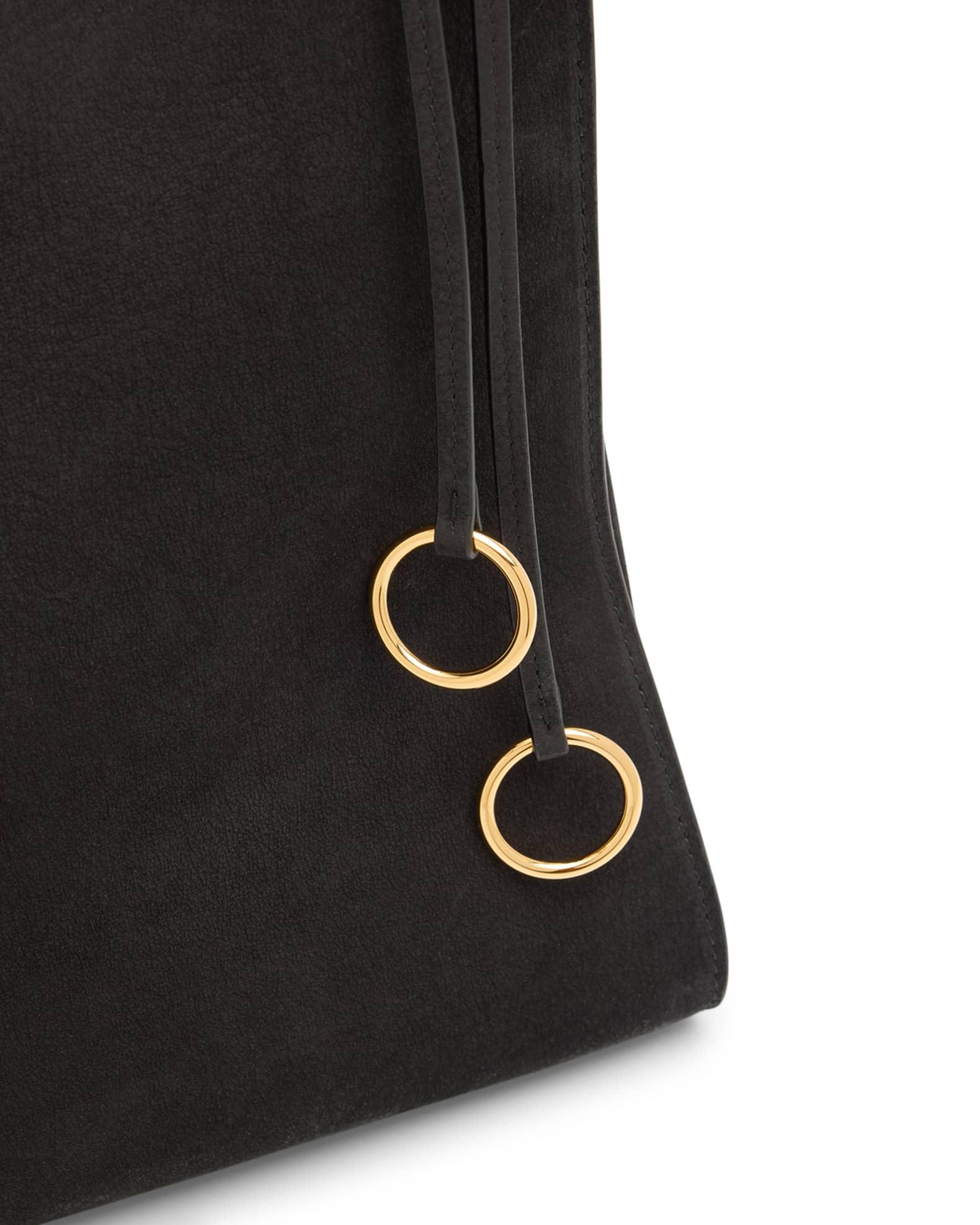 Le Click Medium Square Tote Bag in Nubuck Leather Product Image