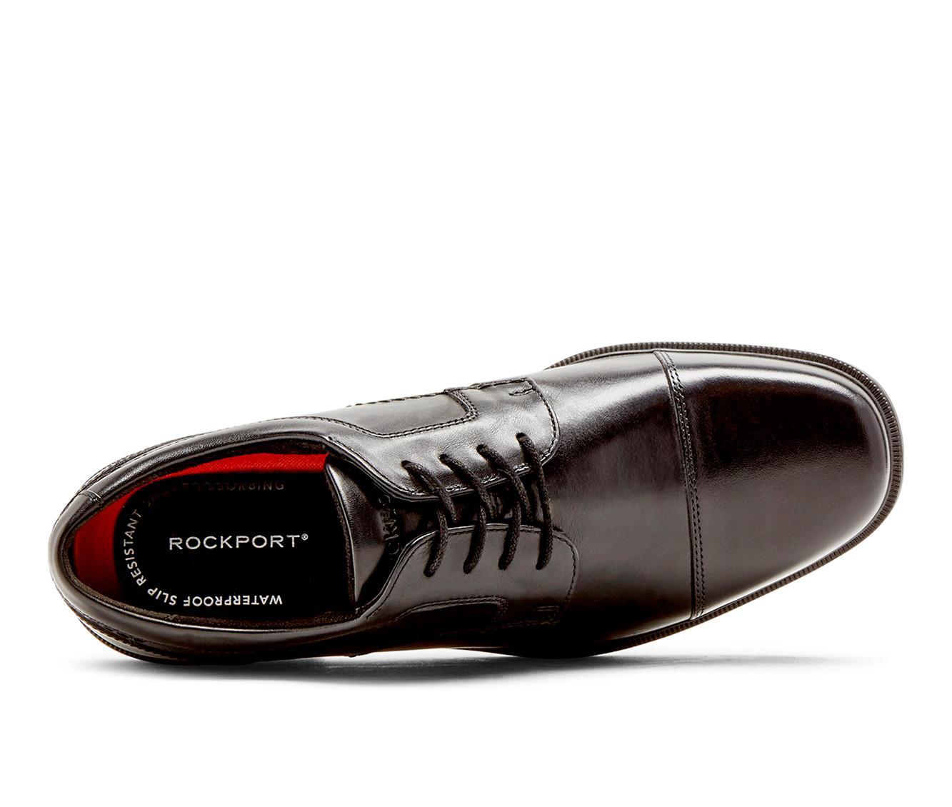Men's Rockport Taylor Cap Toe Waterproof Dress Oxfords Product Image