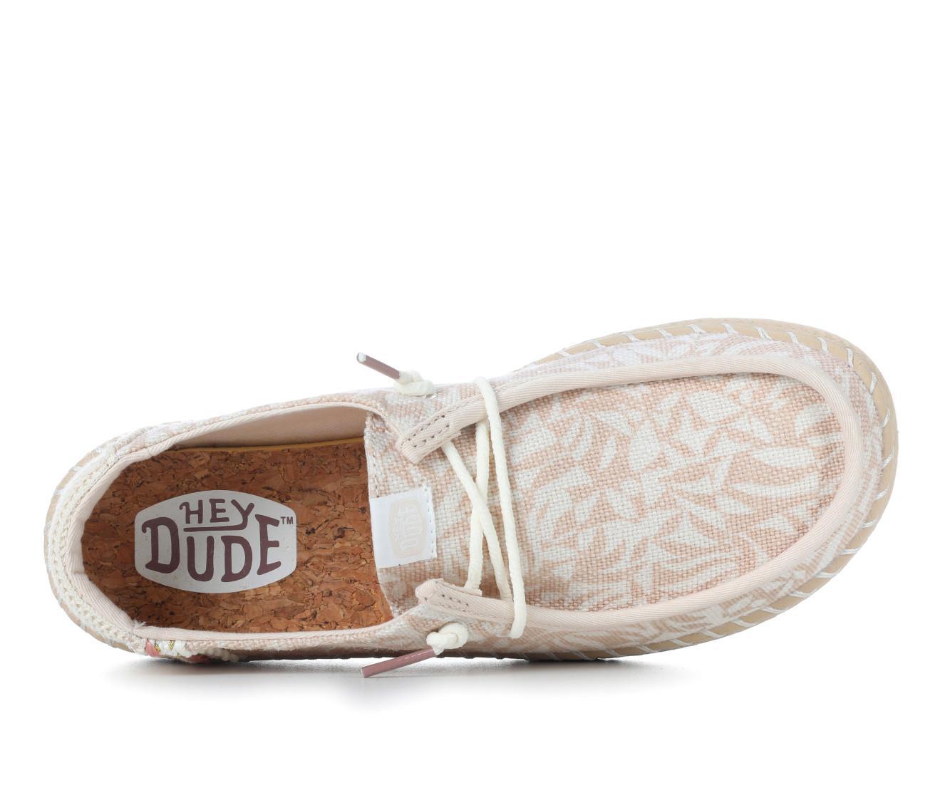 Women's HEYDUDE Wendy Espadrille Retro Palm Casual Shoes Product Image