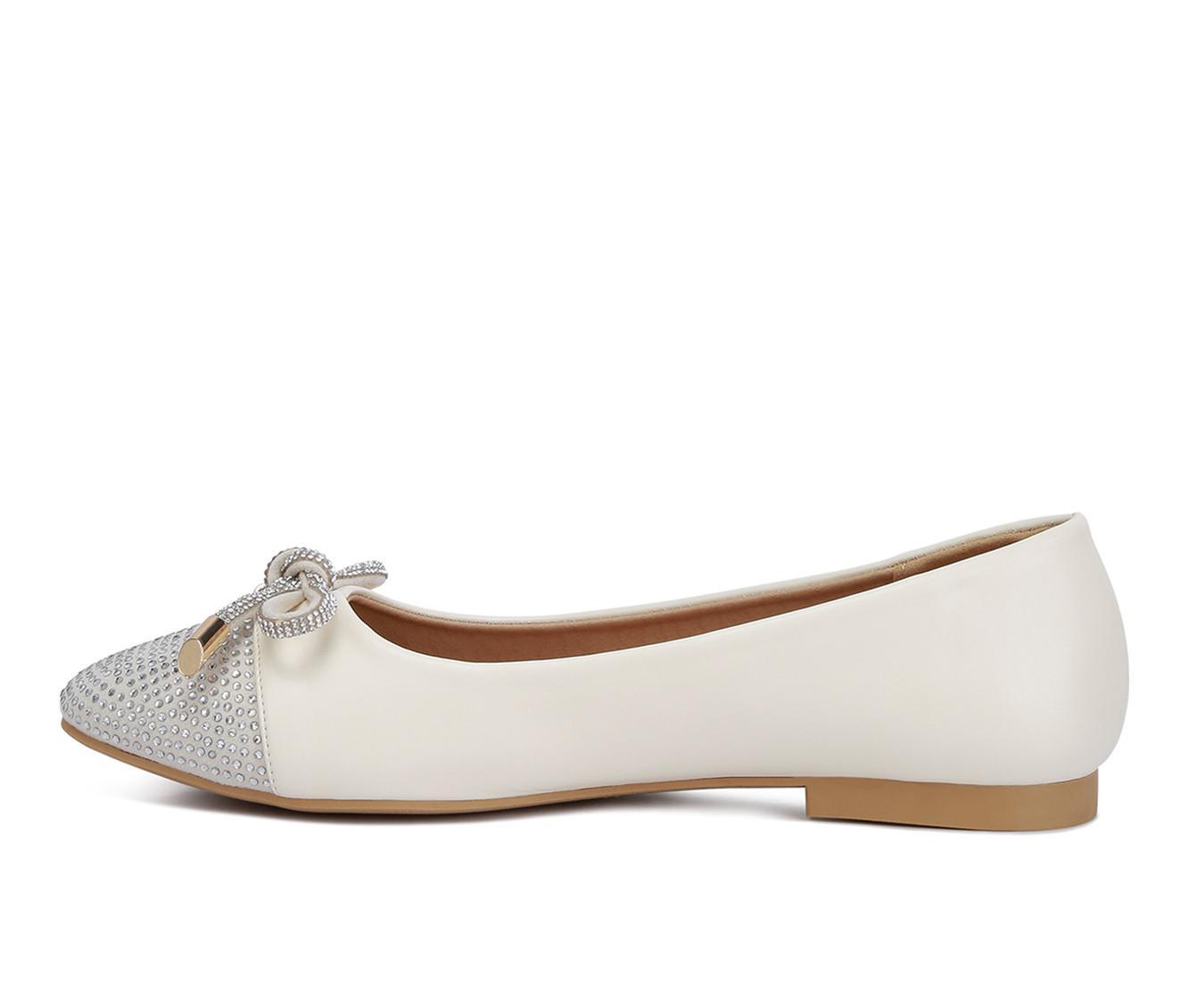 Women's London Rag Rhinestone Toe Cap Flats Product Image