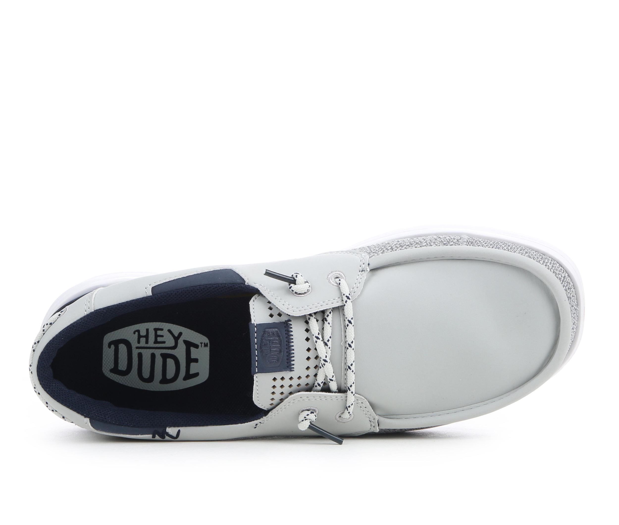 Men's HEYDUDE Welsh Grip Classic Mesh Boat Shoes Product Image