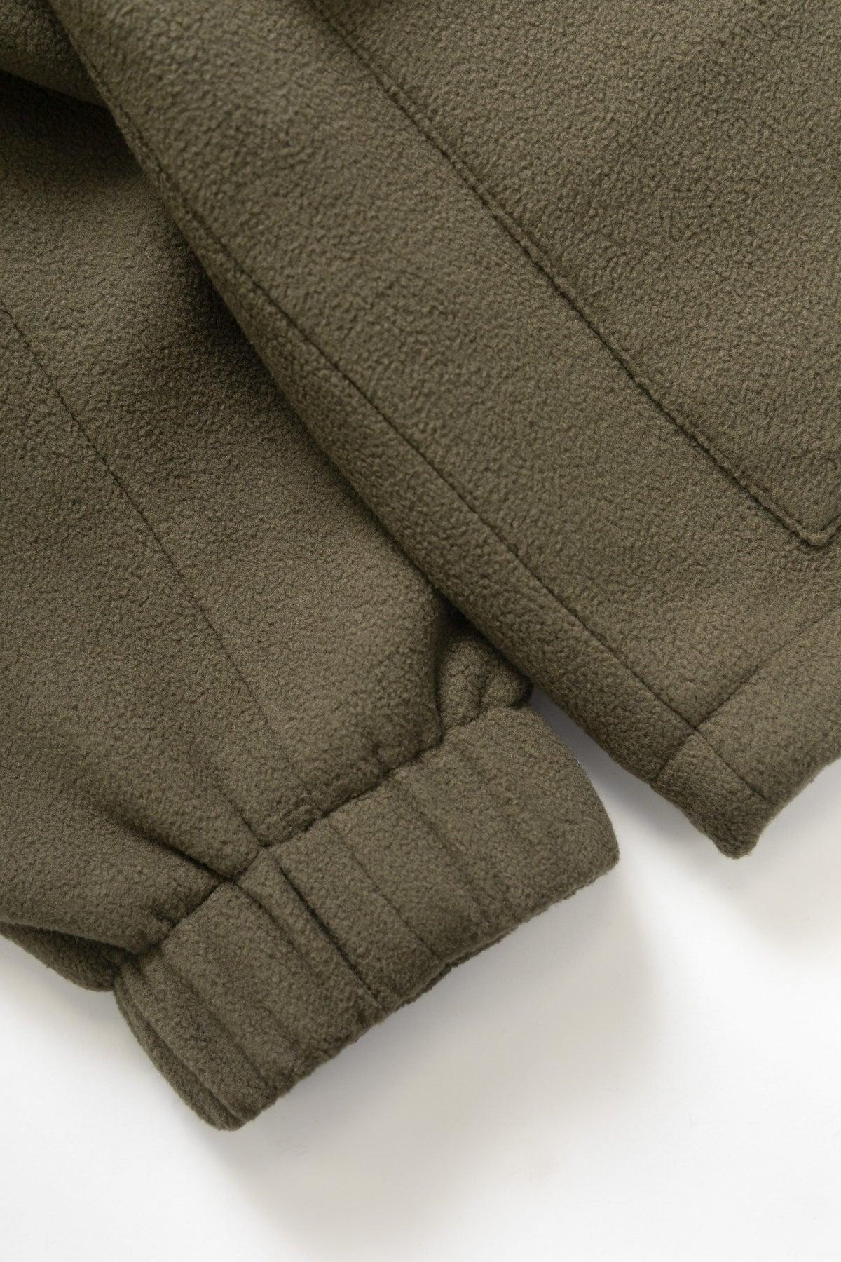 Blacksmith - Polar Fleece Warm Up Jacket - Olive Product Image