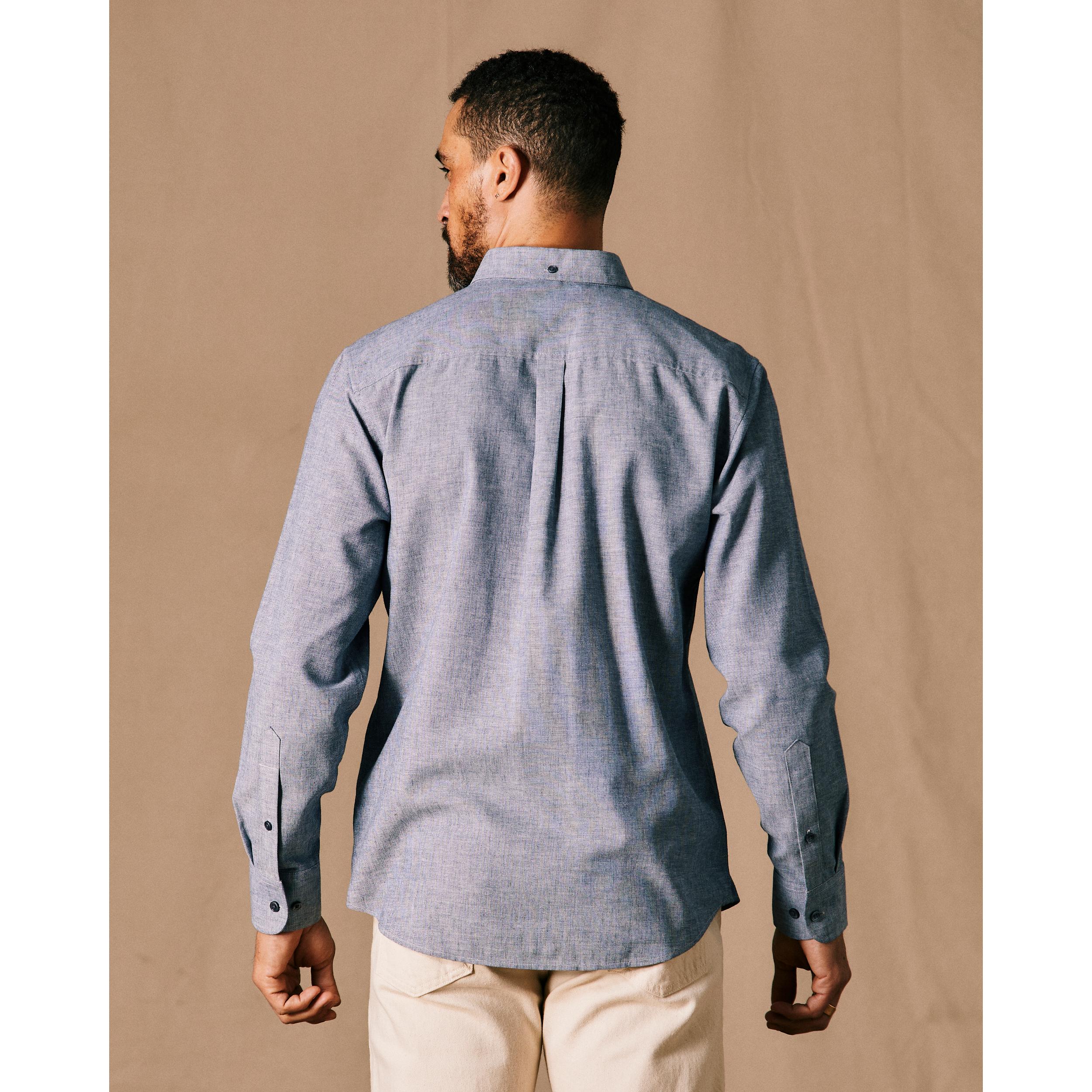 Wrinkle-Free Linen Long Sleeve Shirt Product Image
