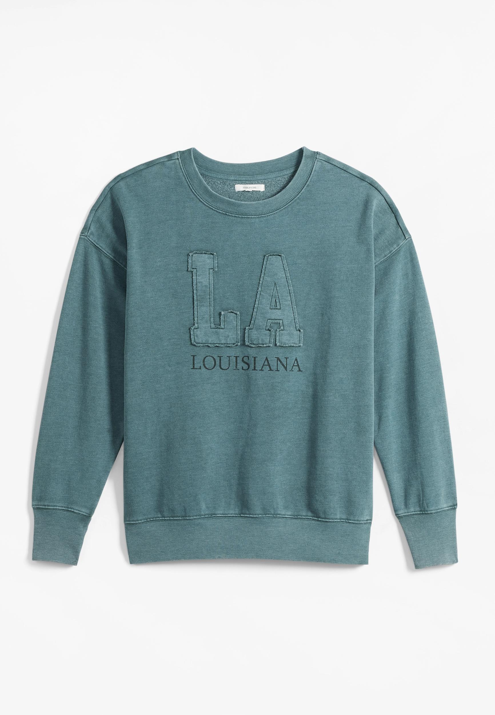 Maurices Womens State Crew Neck Sweatshirt Product Image