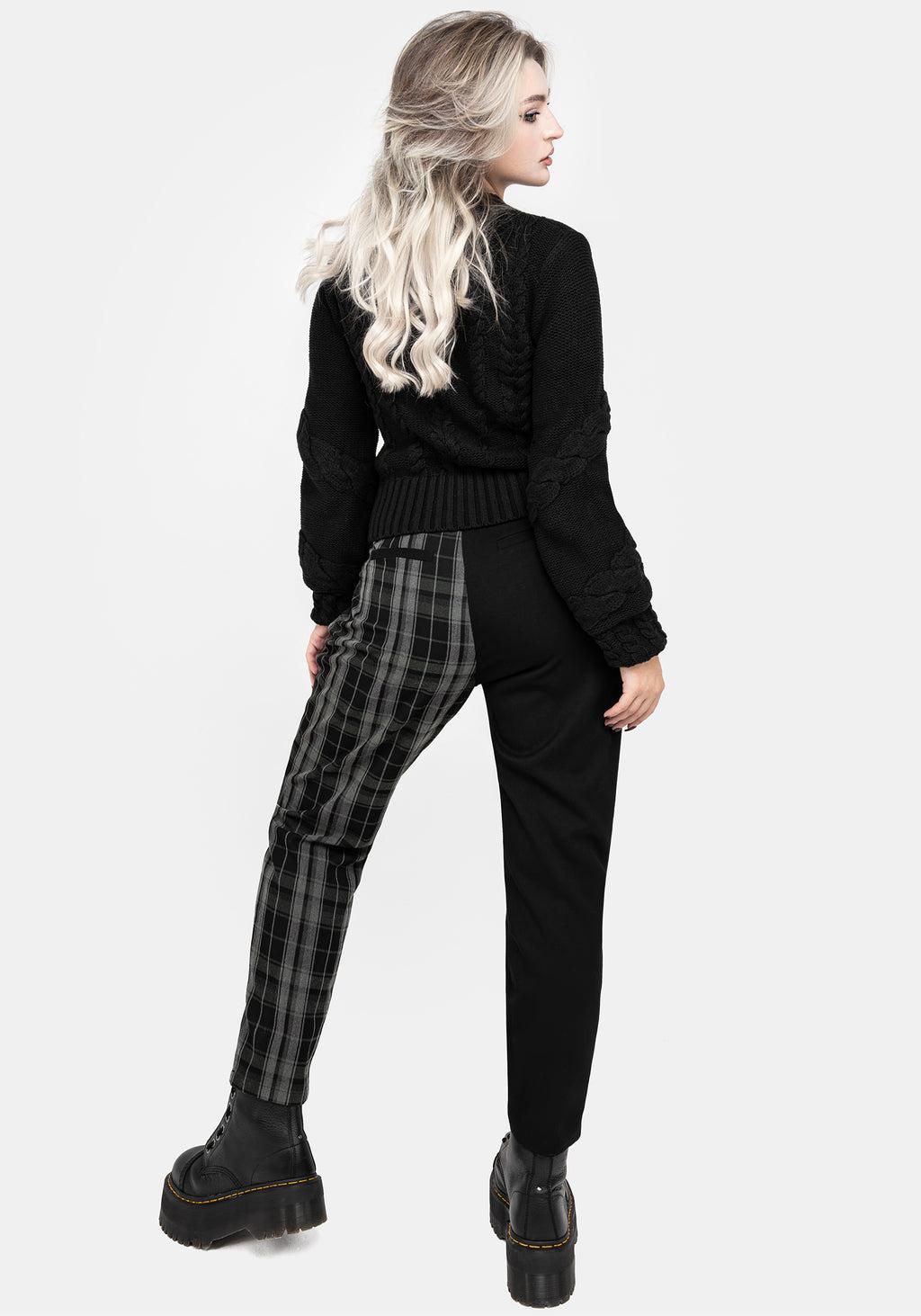 Checkmate High Waist Tapered Trousers Product Image