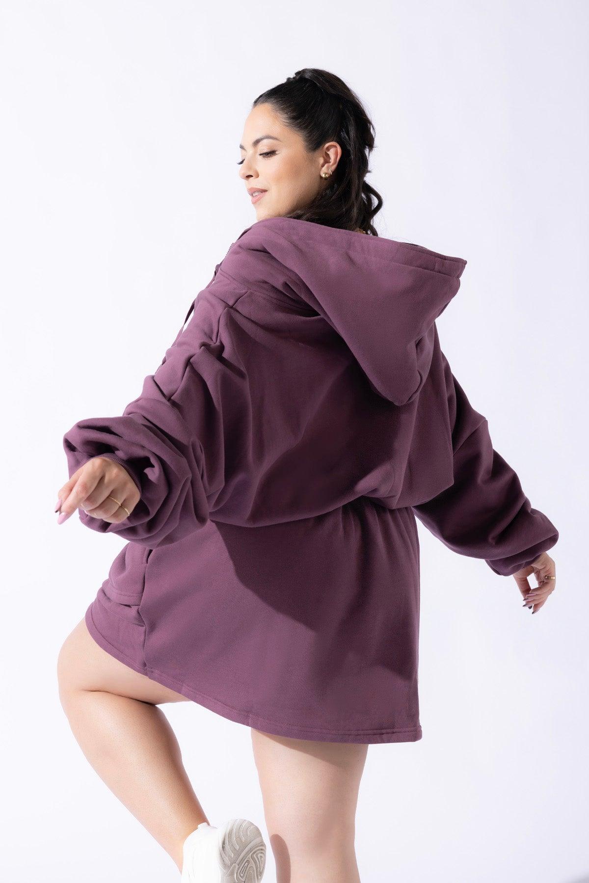 Game Day Dress - Deep Plum Product Image