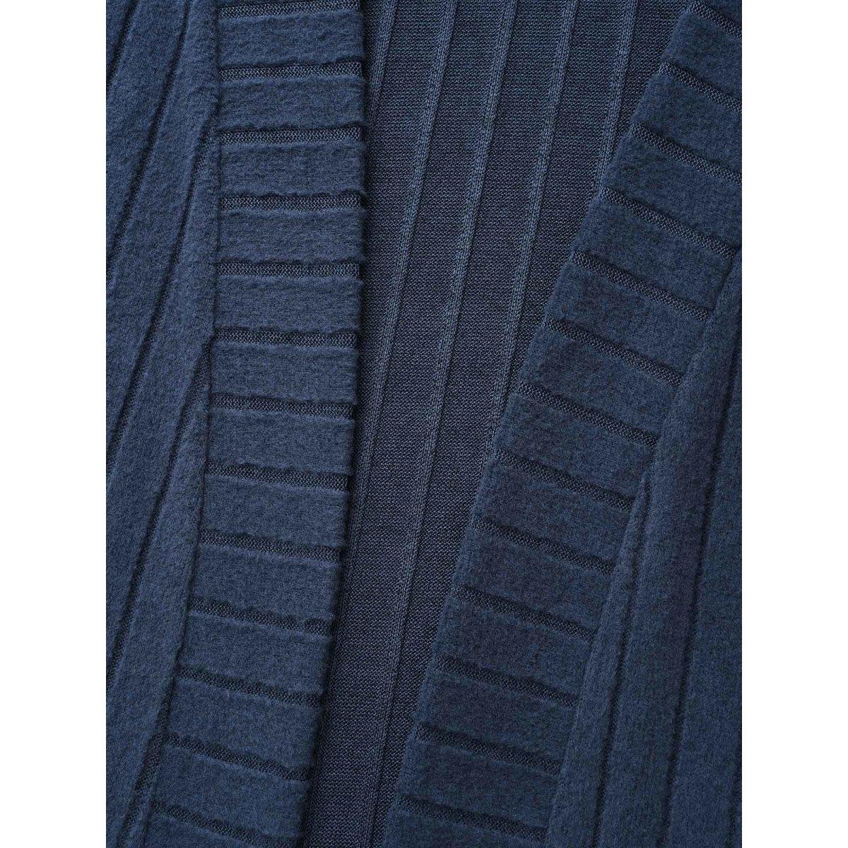 Plus Size Plain Pit Strip Curved Hem Coat Women Aegean Elegant Texture Ladies Everyday Winter Coats BloomChic 10/M Product Image