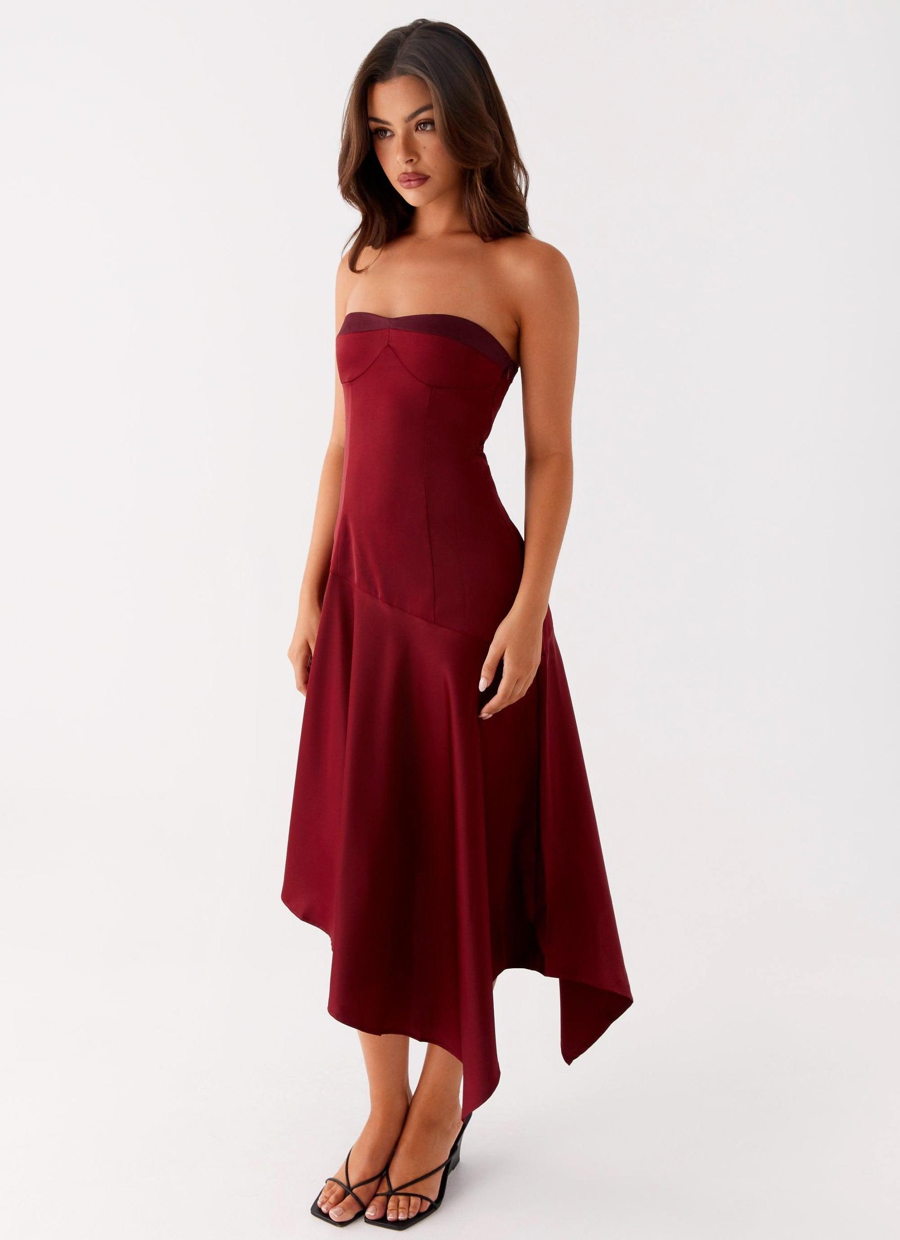 Matisse Midi Dress - Red Product Image