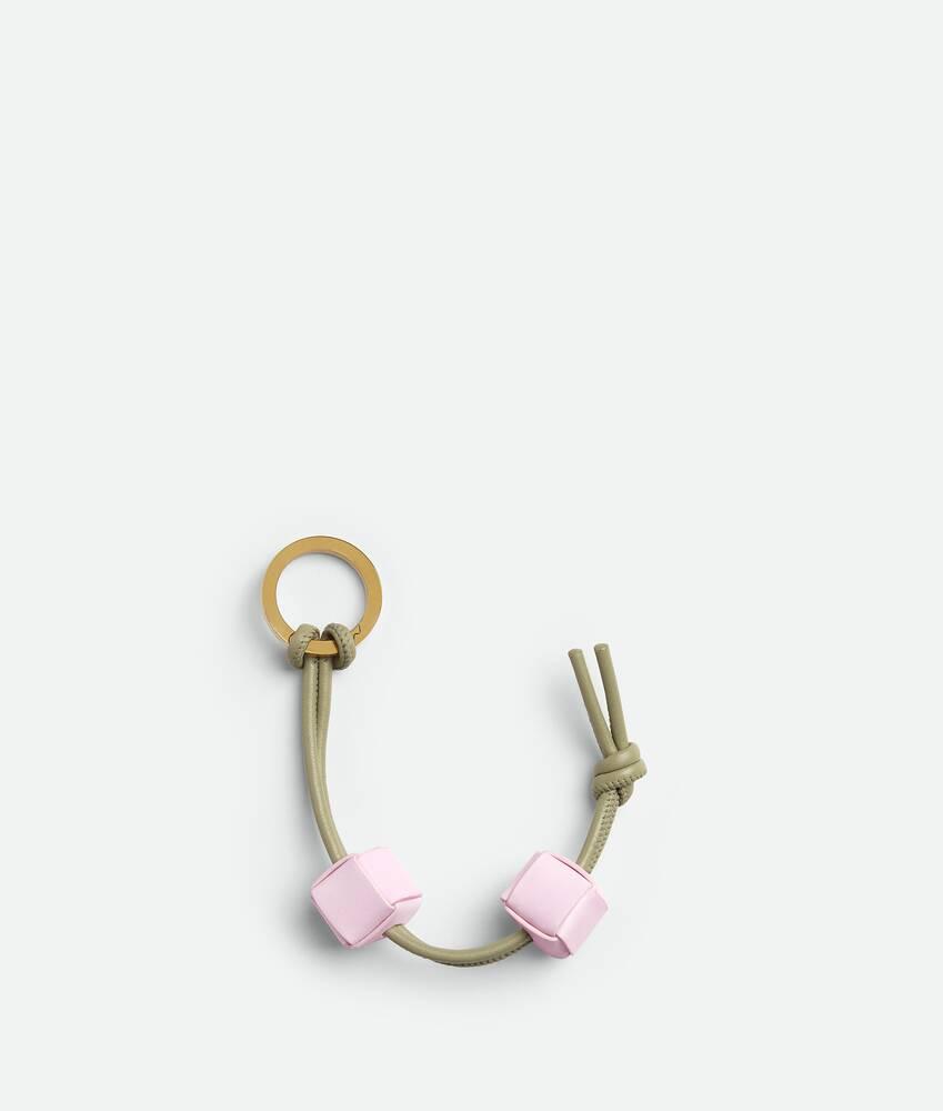 Women's Cube Key Ring in Travertine / Bliss washed Product Image