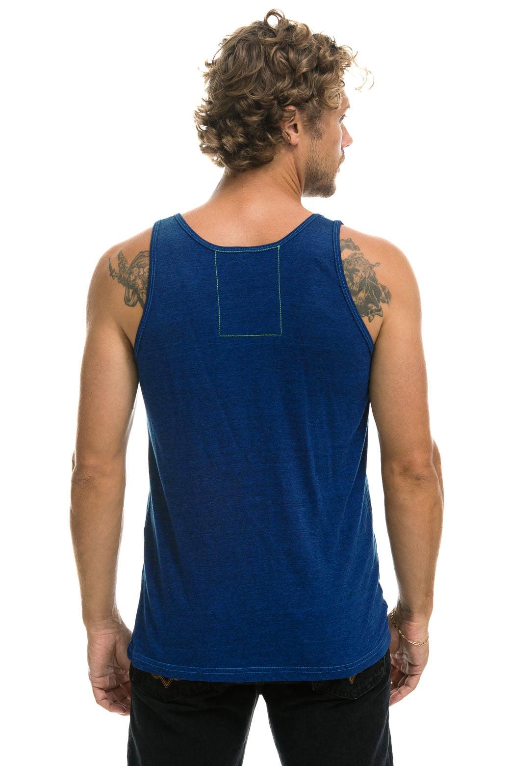 MEN'S BOLT  TANK - ROYAL Male Product Image