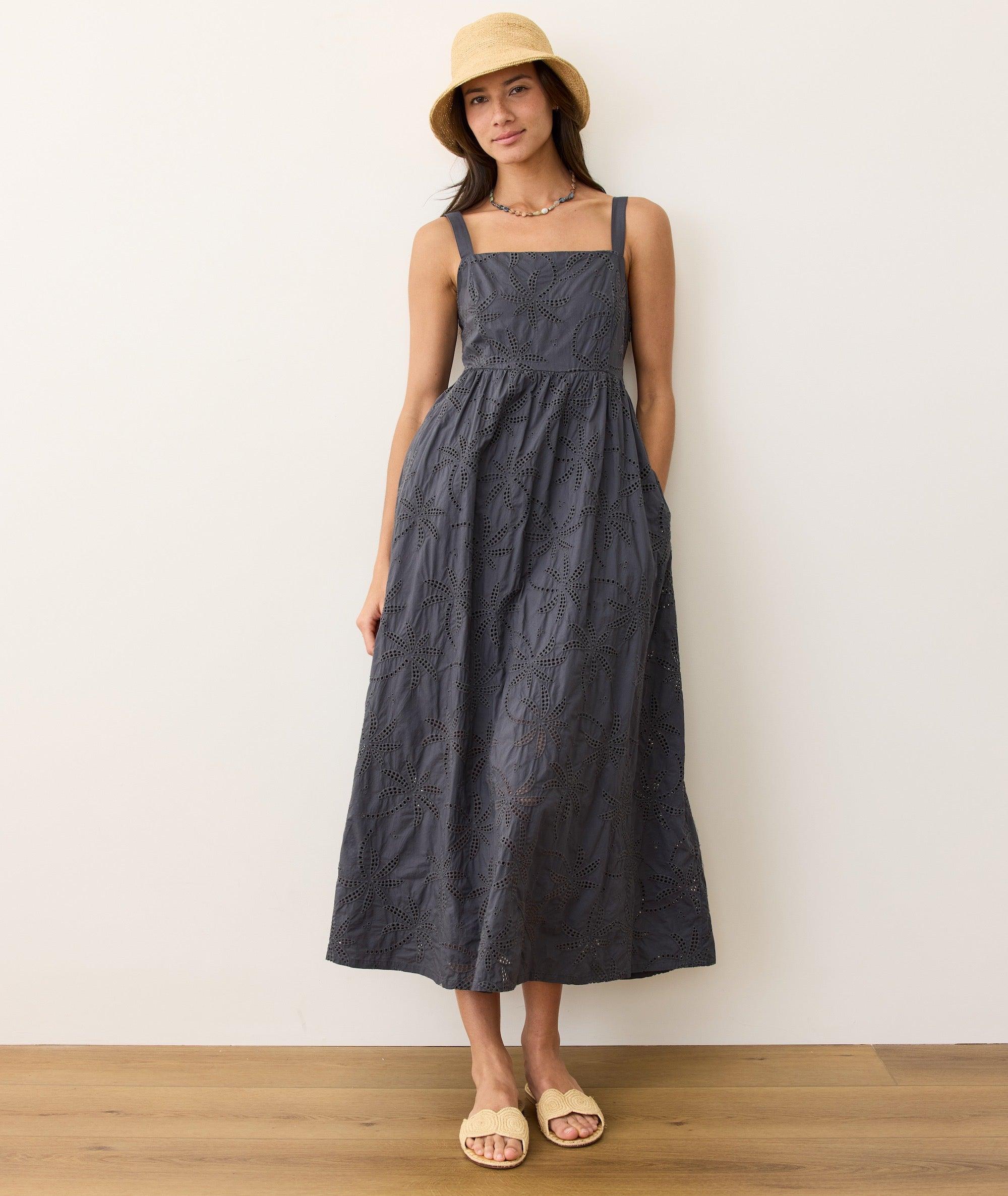 Rosette Eyelet Dress Product Image