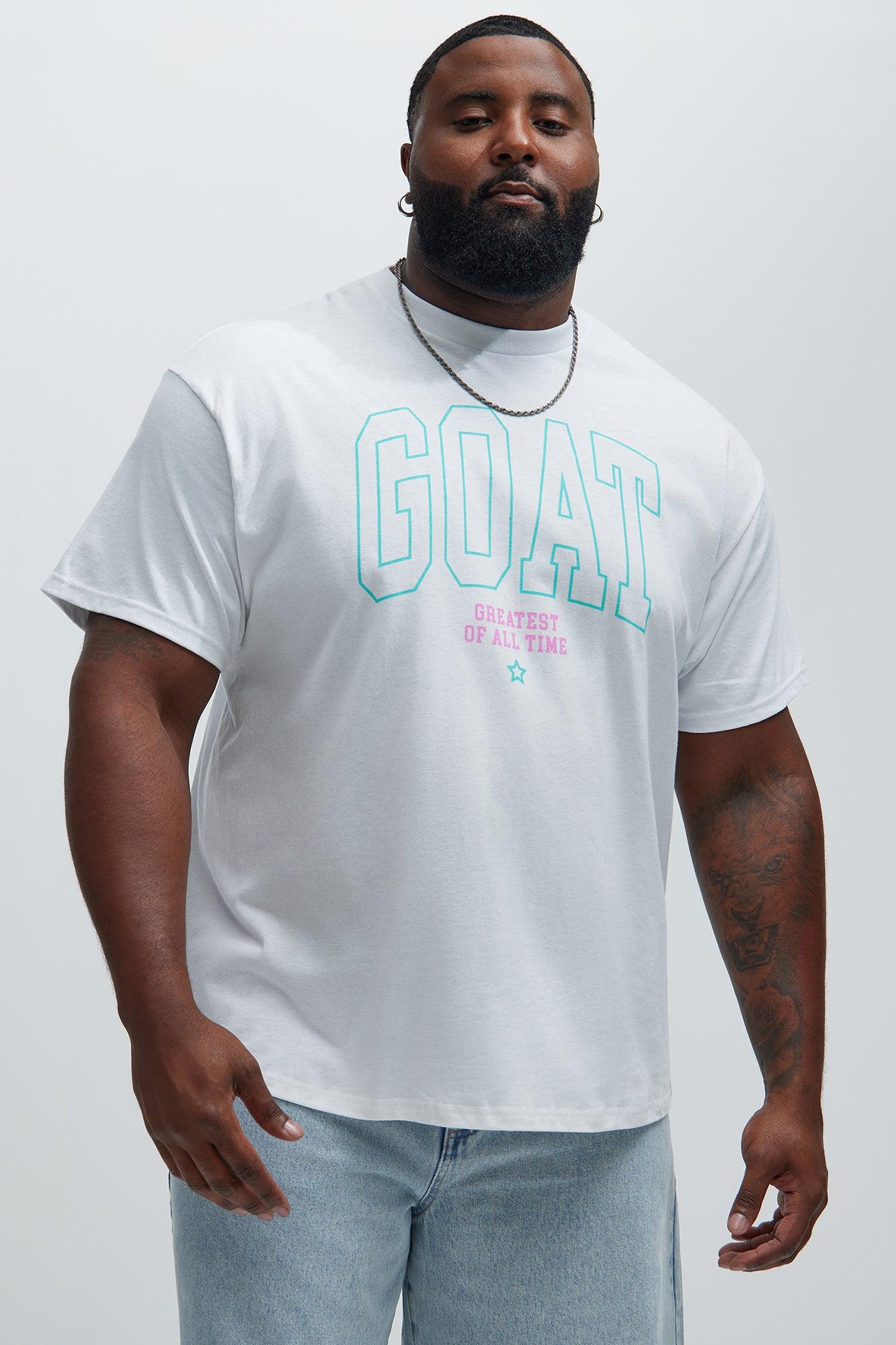 I'm The GOAT Short Sleeve Tee - White Product Image