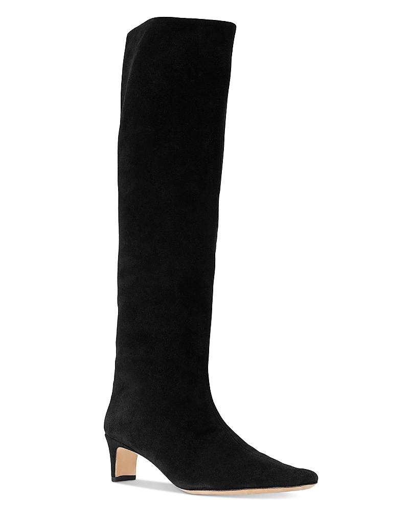 Womens Wally Leather Knee-High Boots Product Image