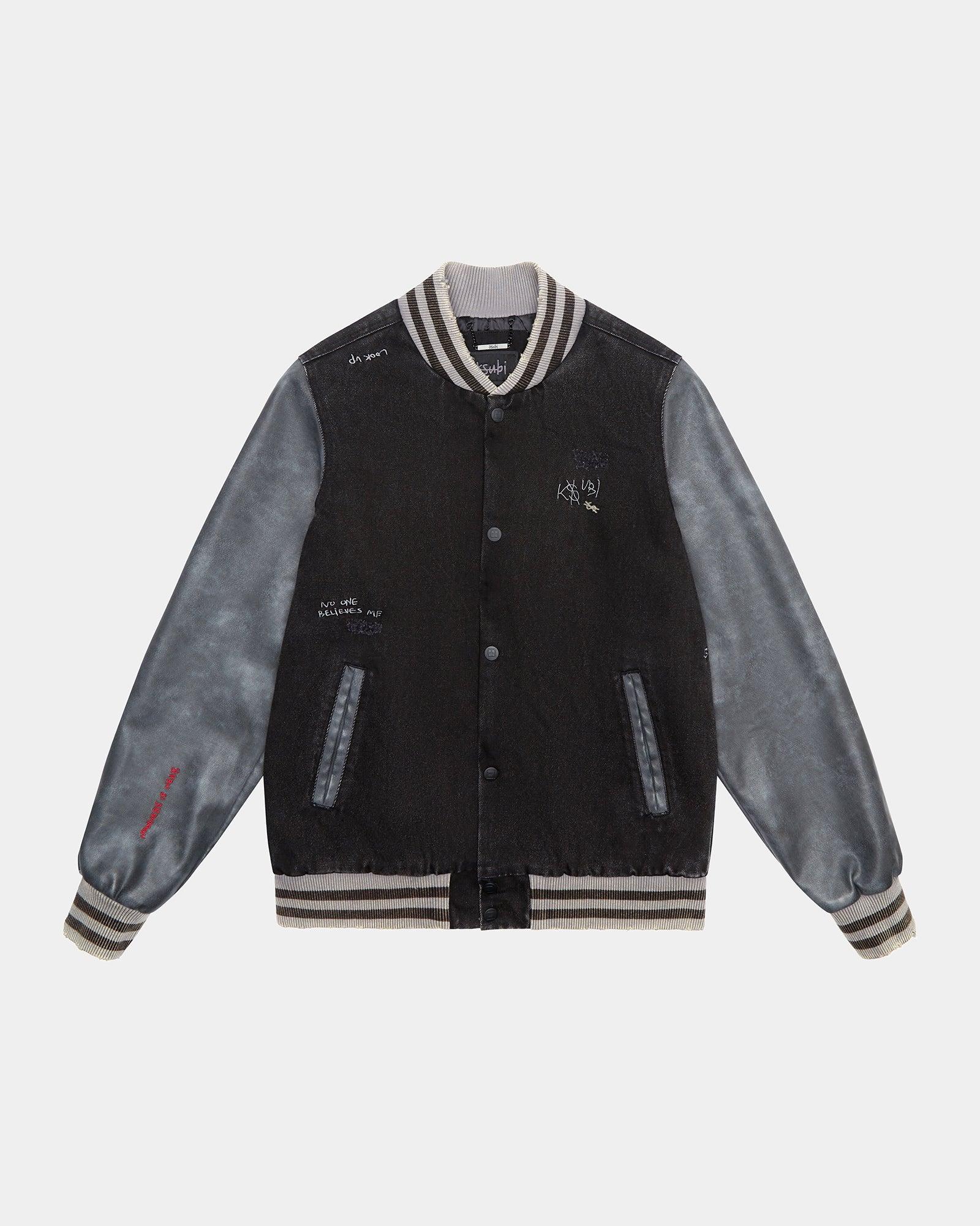 SKRIBED KING JACKET BLACK Male Product Image