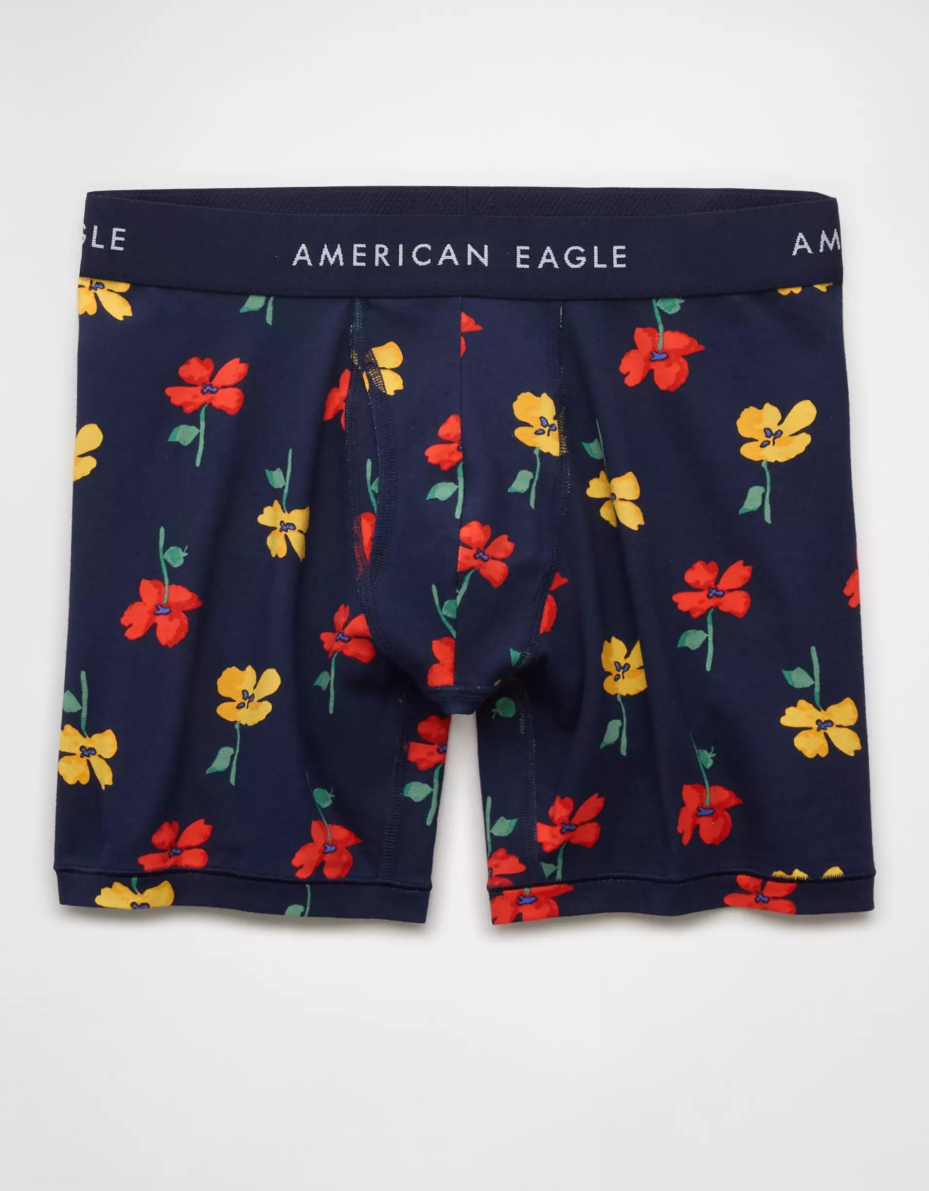 AEO Men's Floral 6" Classic Boxer Brief Product Image